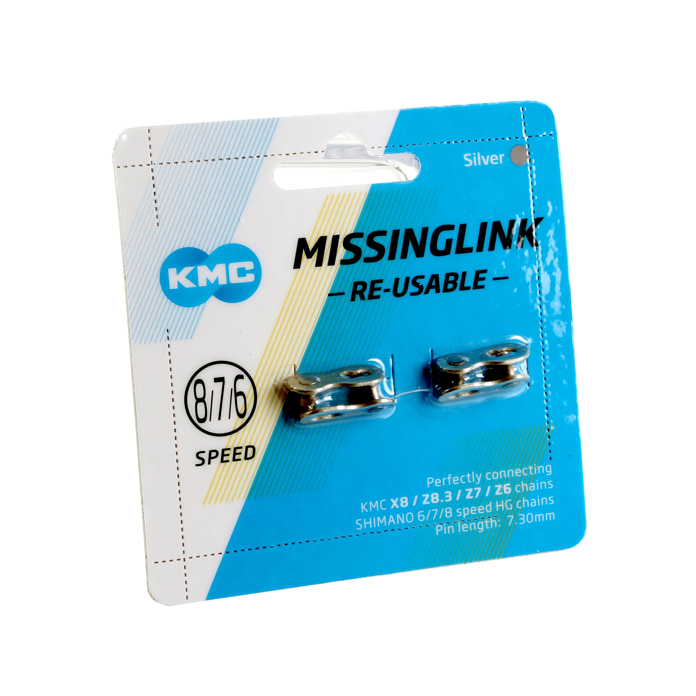 KMC MissingLink II Connector (CL573R), 7.3mm 2/Count-0
