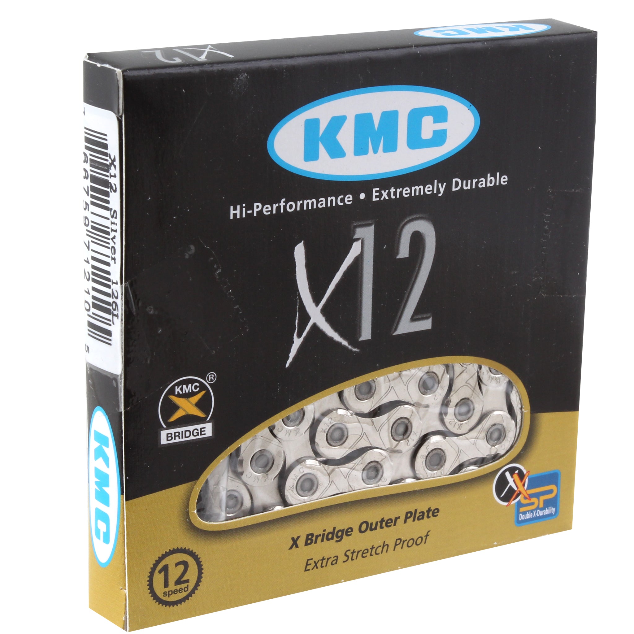 KMC X-12 12sp Chain, Silver-0