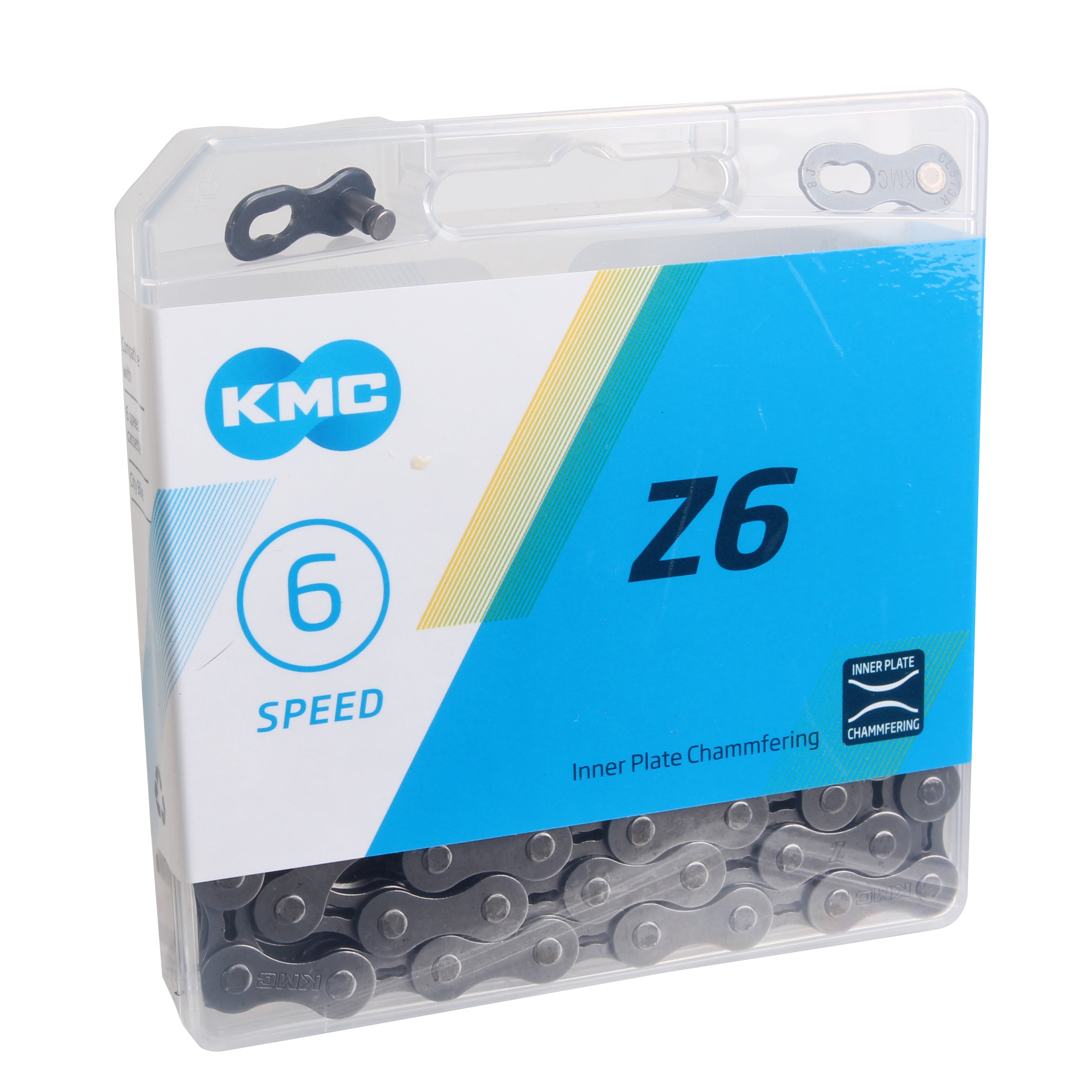 KMC Z6 Chain (5-8sp), Brown/Gray-0
