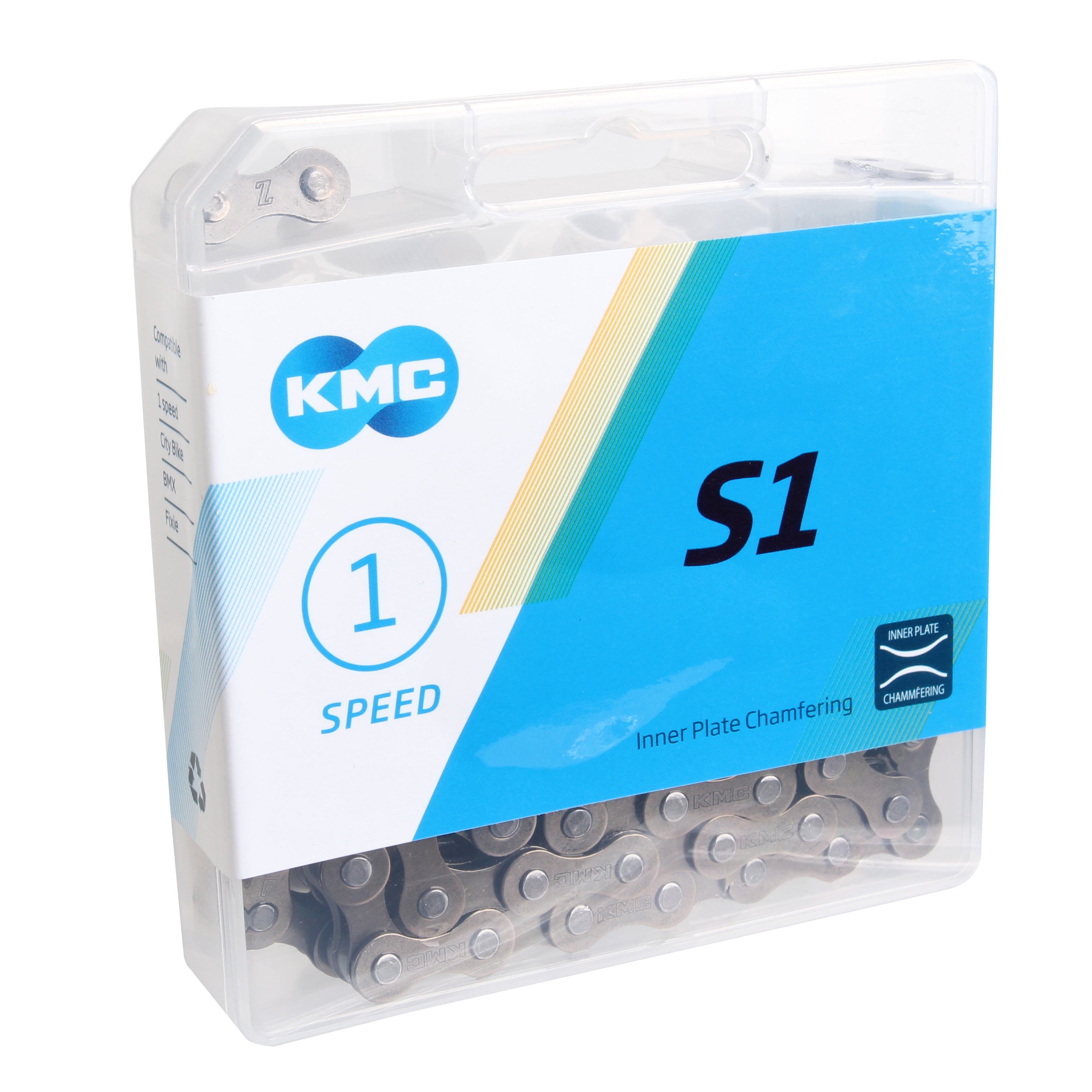 KMC S1 BMX Chain, Brown-0