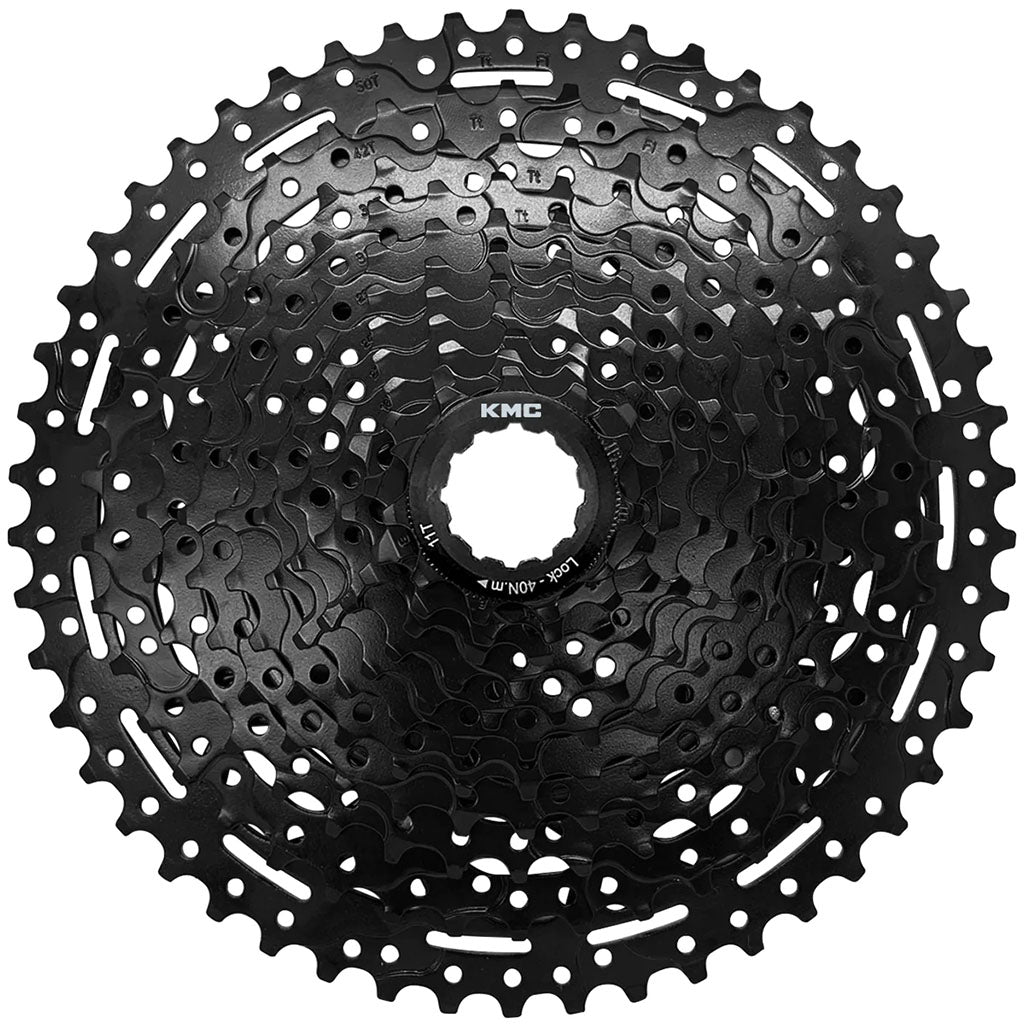 KMC 11sp Cassette, 11-50t - Black-0