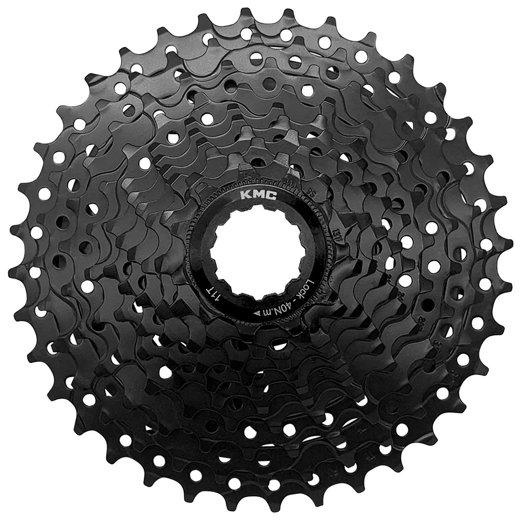 KMC 10sp Cassette, 11-36t - Black-0