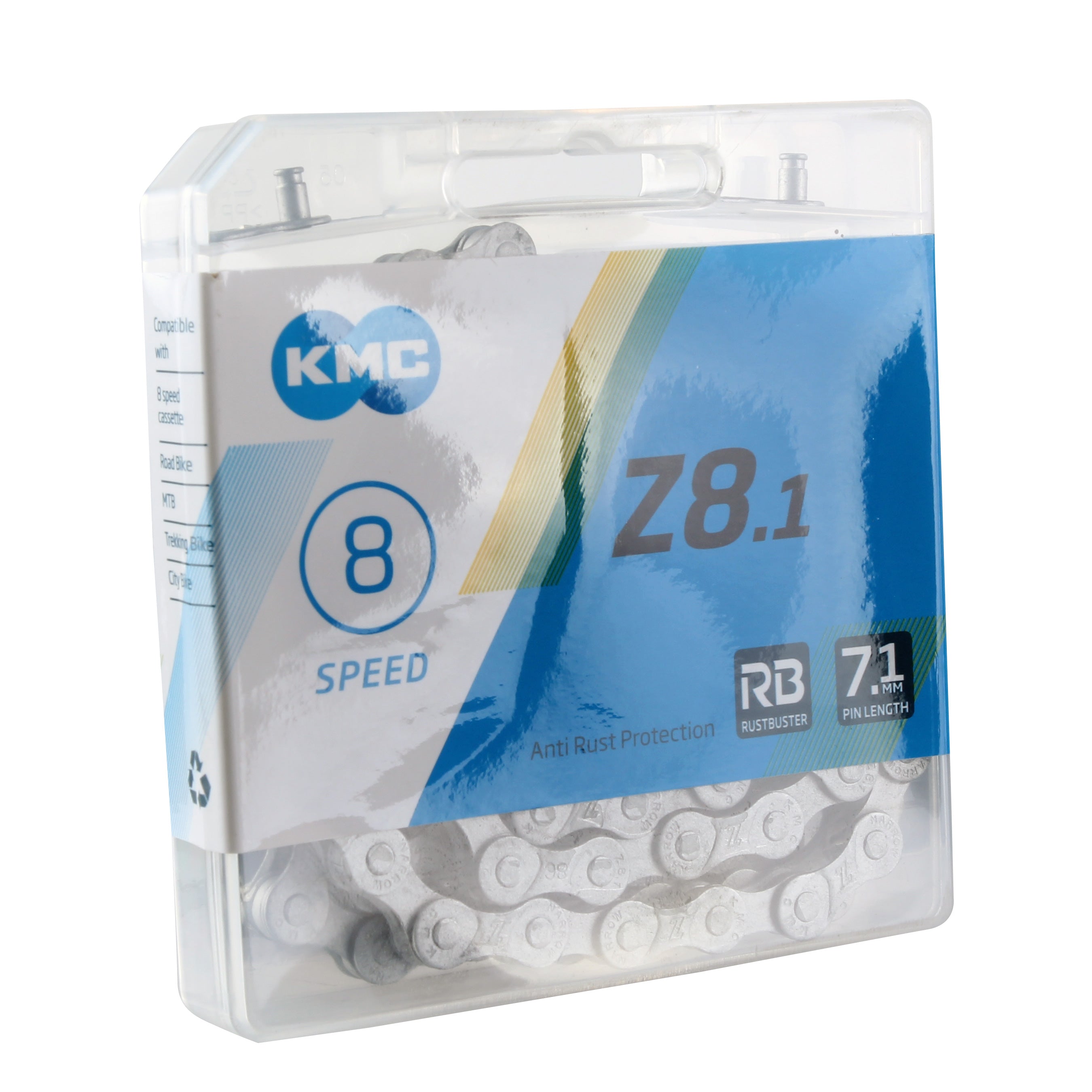 KMC Z8.1 Rust Buster Chain (5-8sp), Gray-0