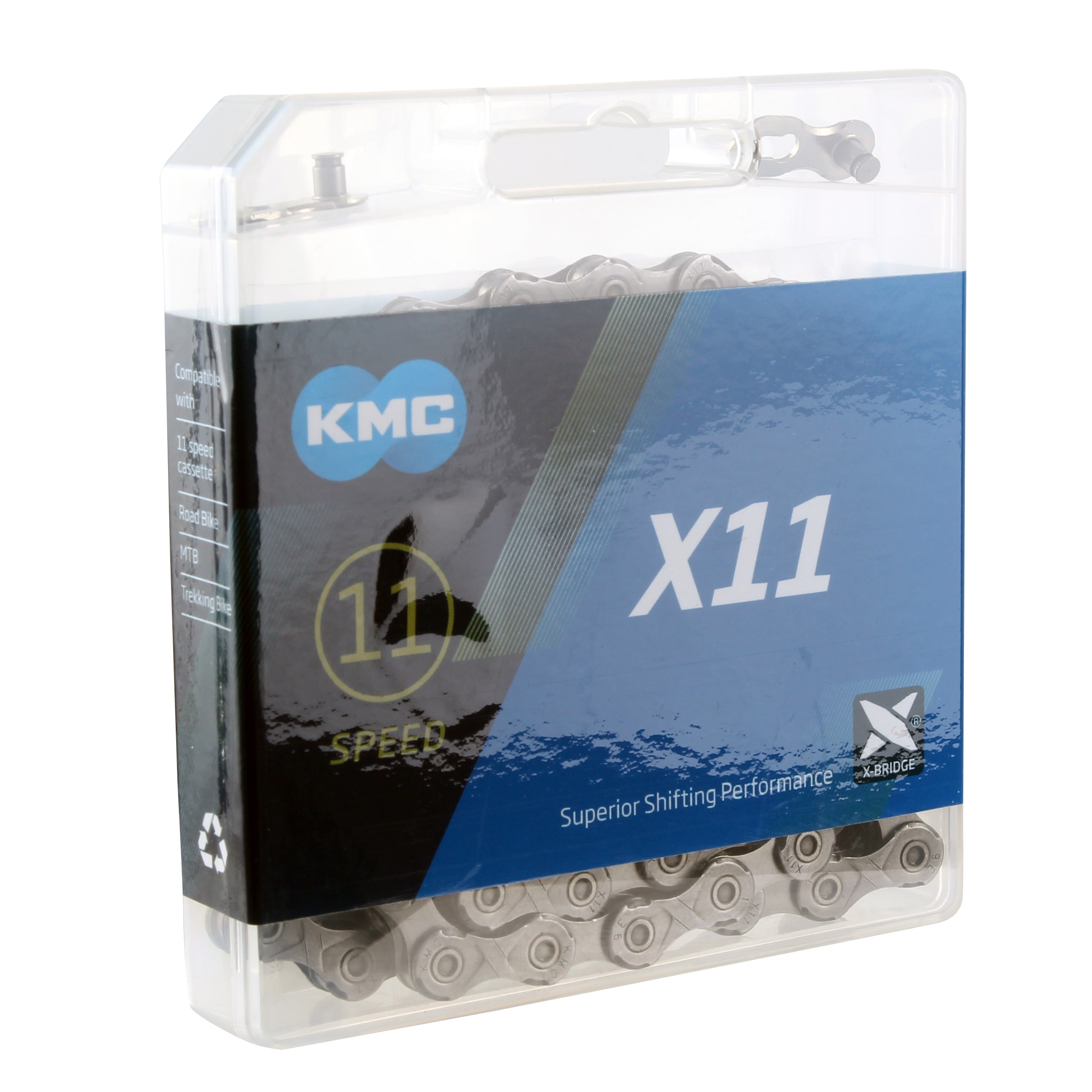 KMC X11 11sp Chain, Gray-0