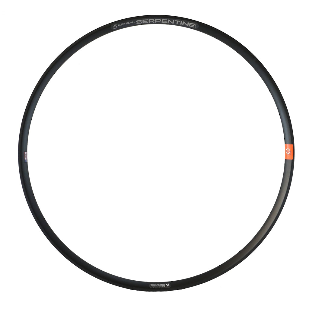 Astral Serpentine 29" Alloy Disc Brake Rim, 28h, Black-2
