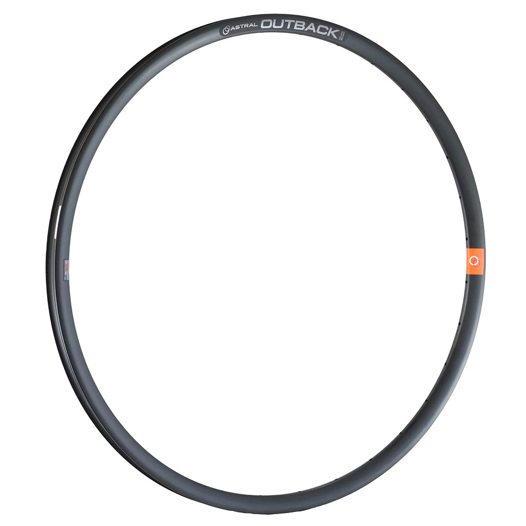 Astral Outback 29"/700c Alloy Disc Brake Rim, 28h, Black-0