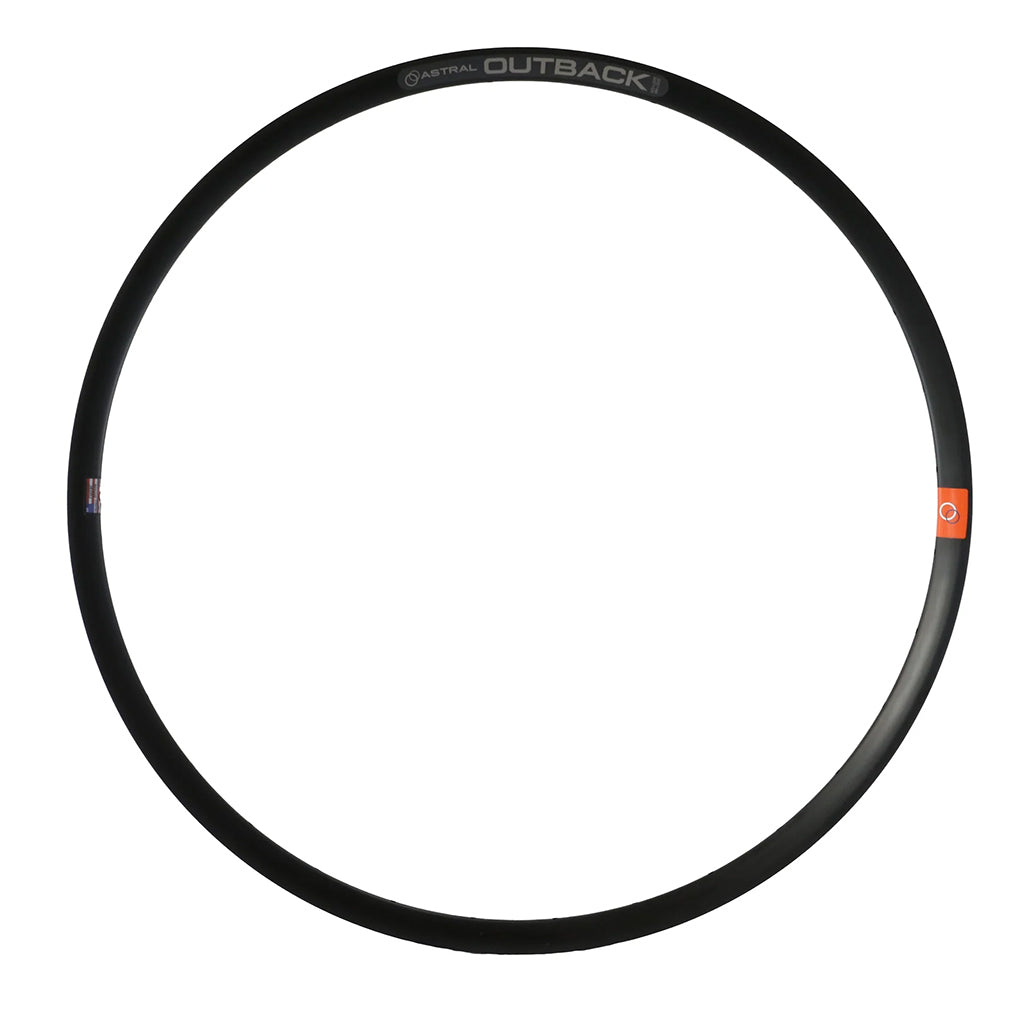 Astral Outback 29"/700c Alloy Disc Brake Rim, 28h, Black-2