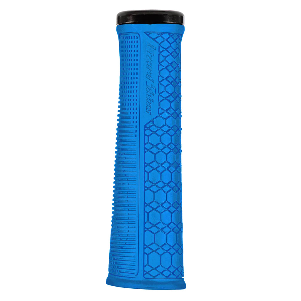 Lizard Skins Gradient Single-Sided Lock-On Grip, Blue-0