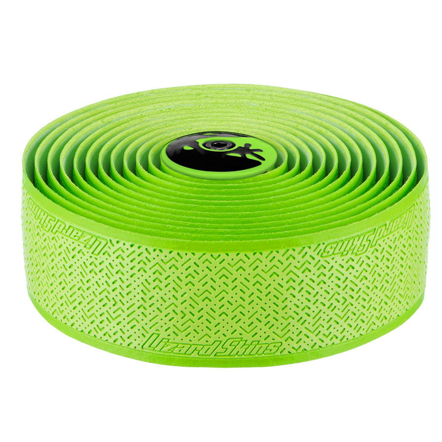 Lizard Skins DSP Handlebar Tape 3.2mm, Hyper Green-0