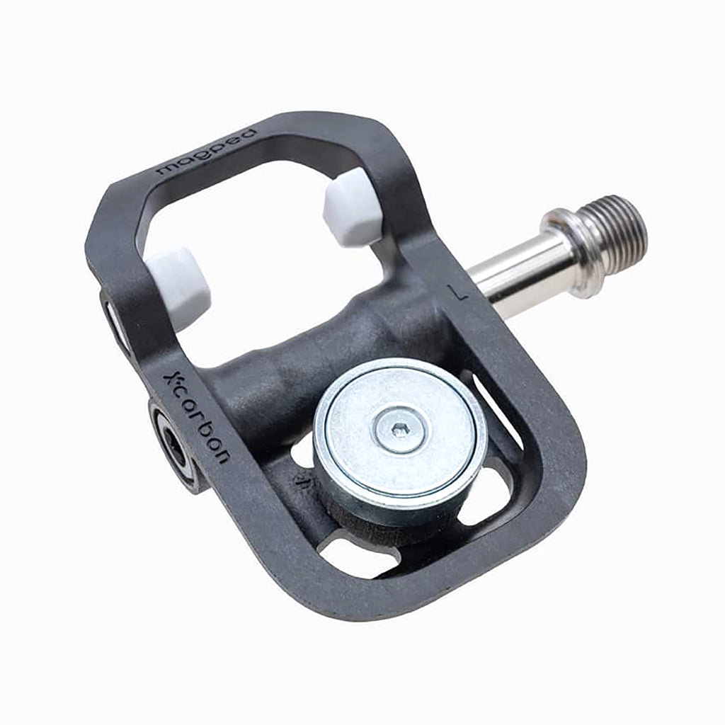 Magped Road2 Magnetic Pedal, Carbon, Titanium, 200n, Gray-0