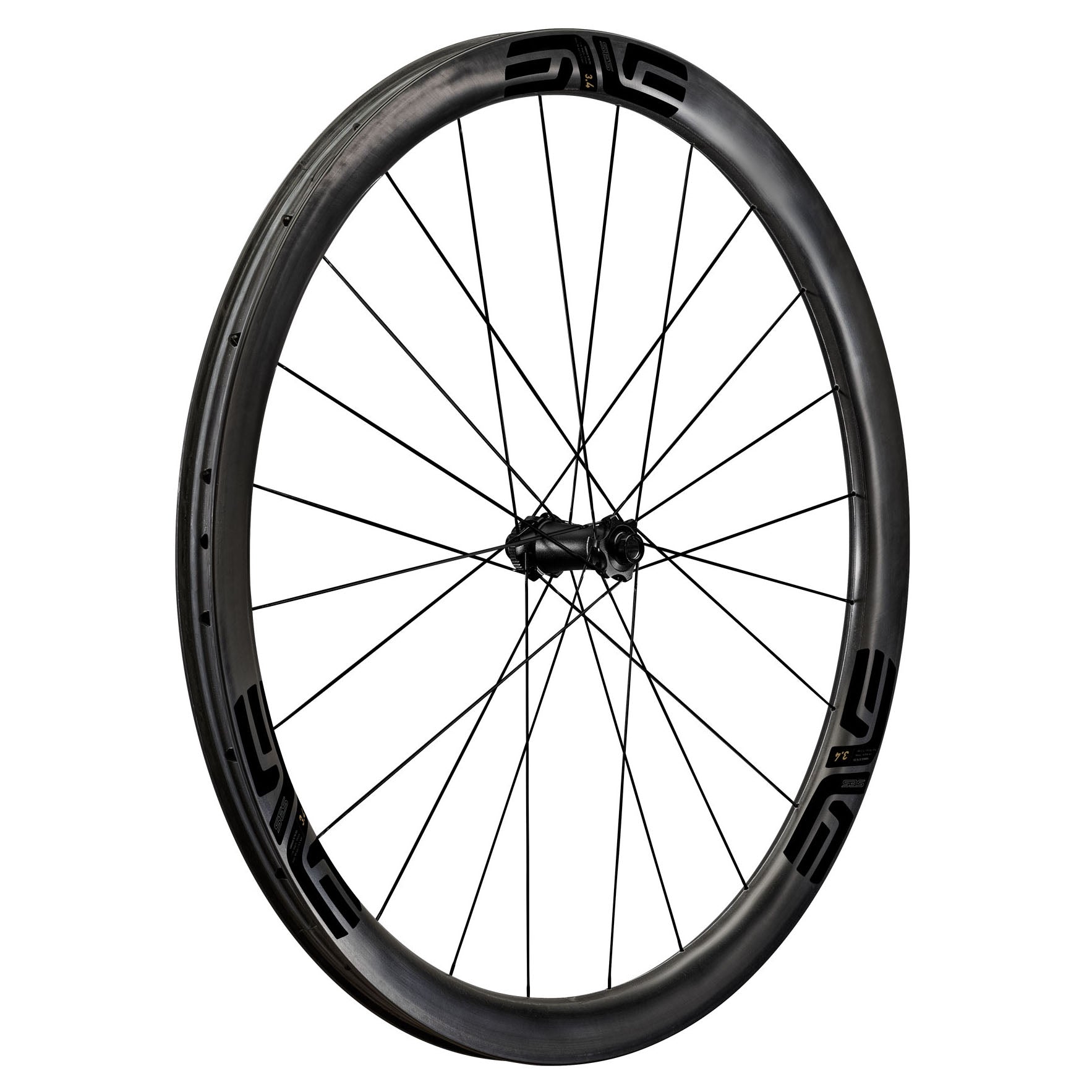 ENVE Composites SES 3.4 Front 700c,12x100, CL, Black-0