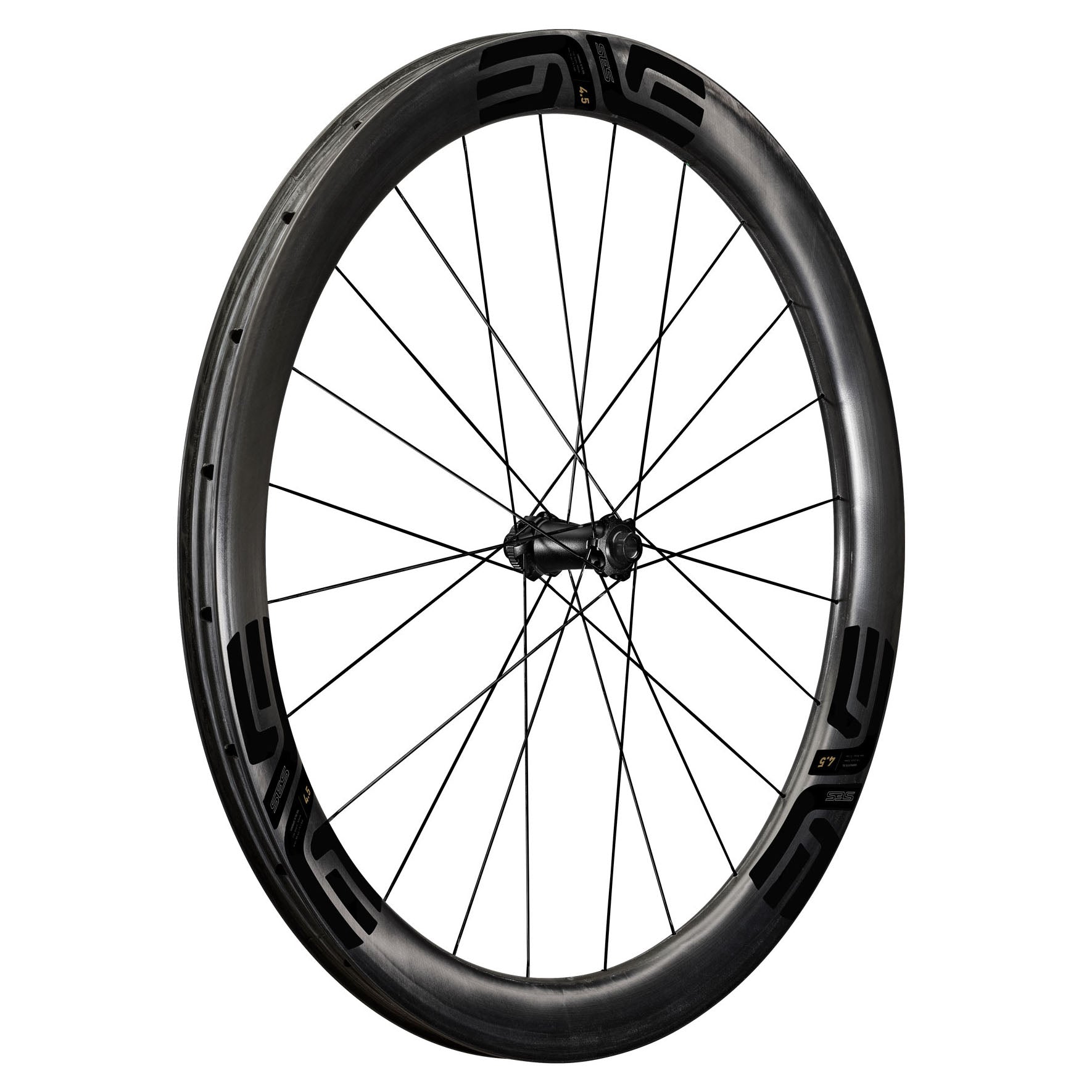 ENVE Composites SES 4.5 Front 700c,12x100, CL, Black-0