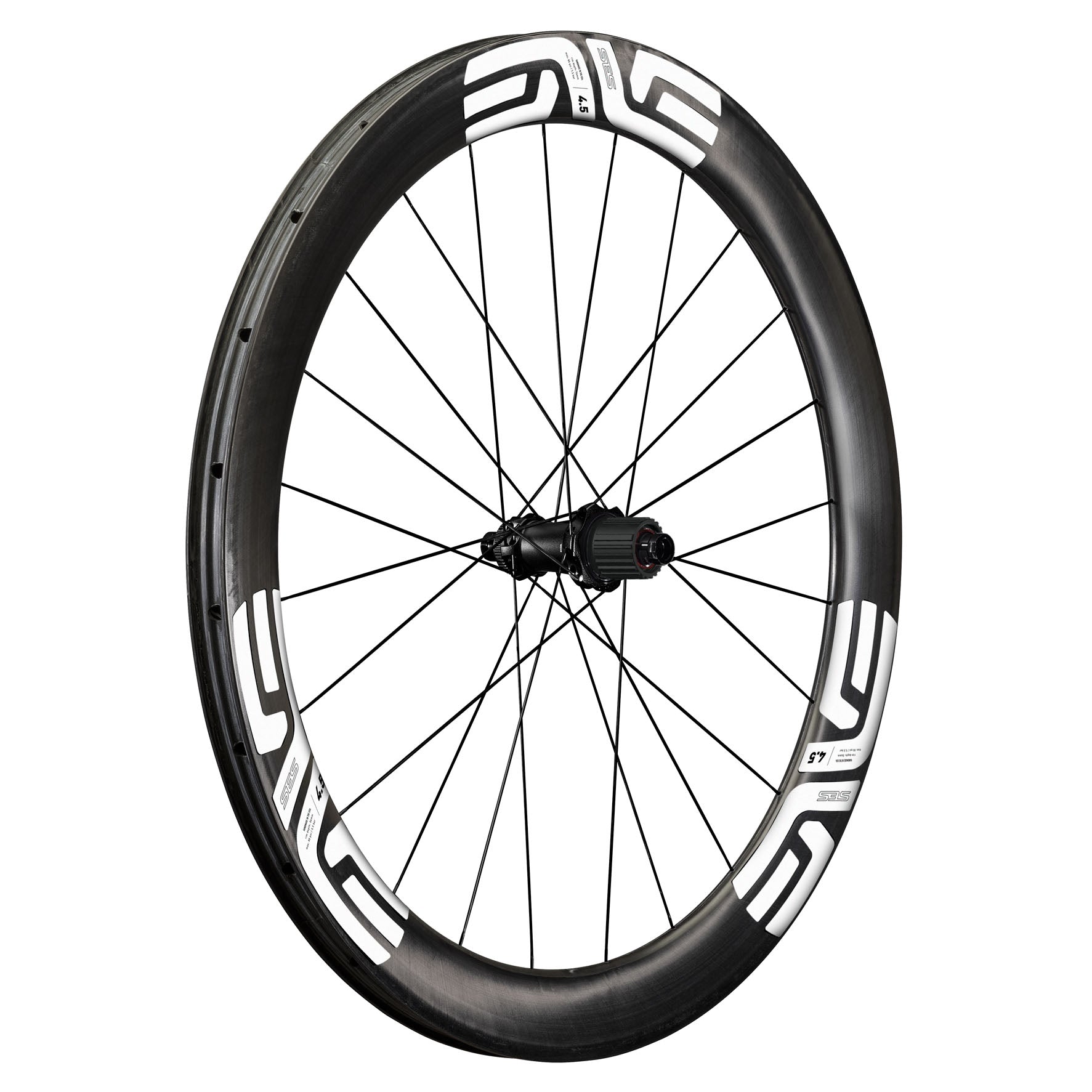 ENVE Composites SES 4.5 Rear 700c,12x142, MS, CL, Black/White-0