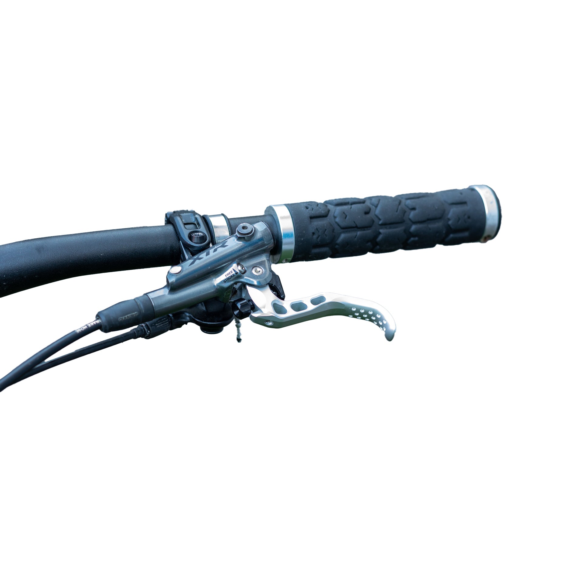 OAK Components SH Brake Lever Blade, 2 Piece Kit, Shimano, Raw-0