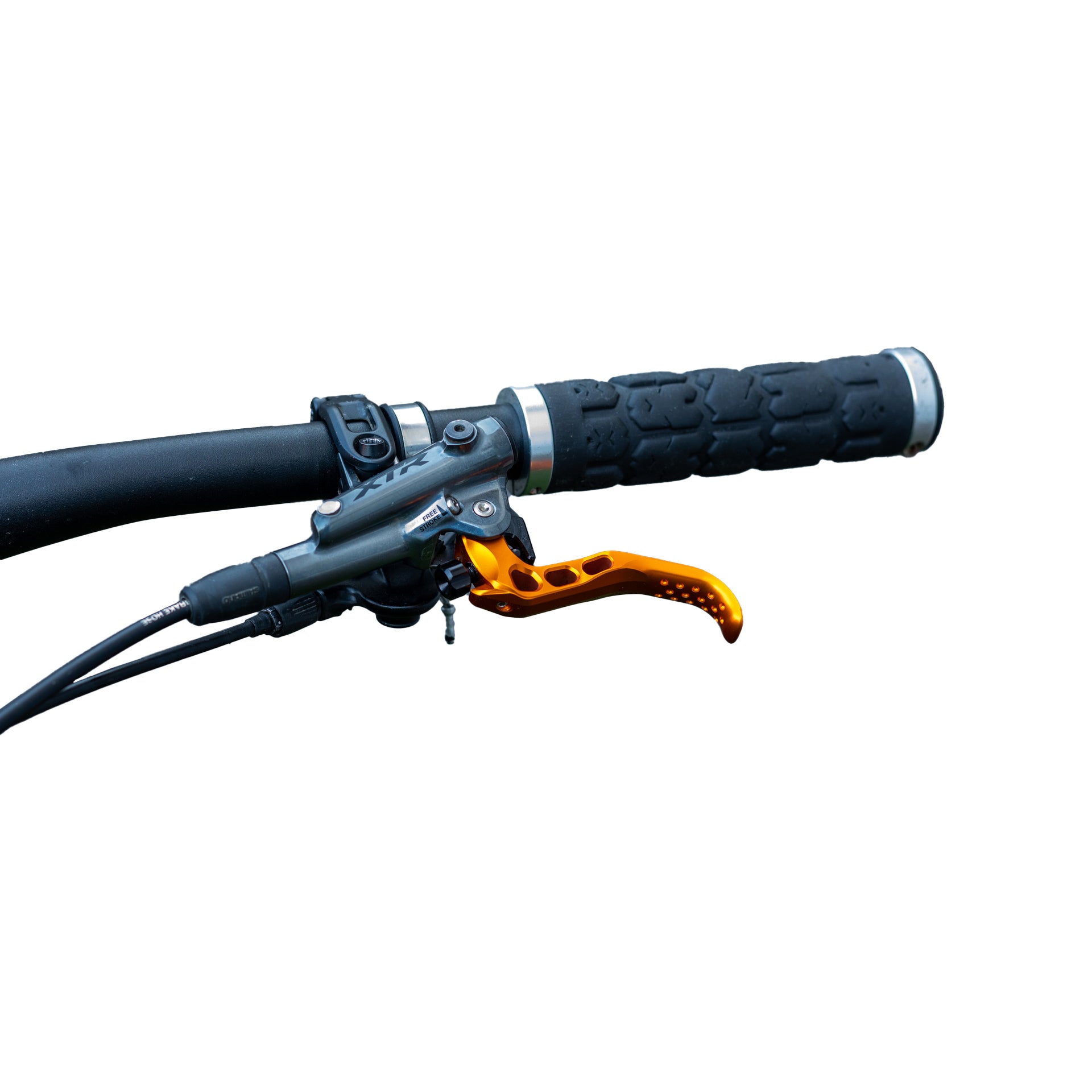 OAK Components SH Brake Lever Blade, 2 Piece Kit, Shimano, Orange-0