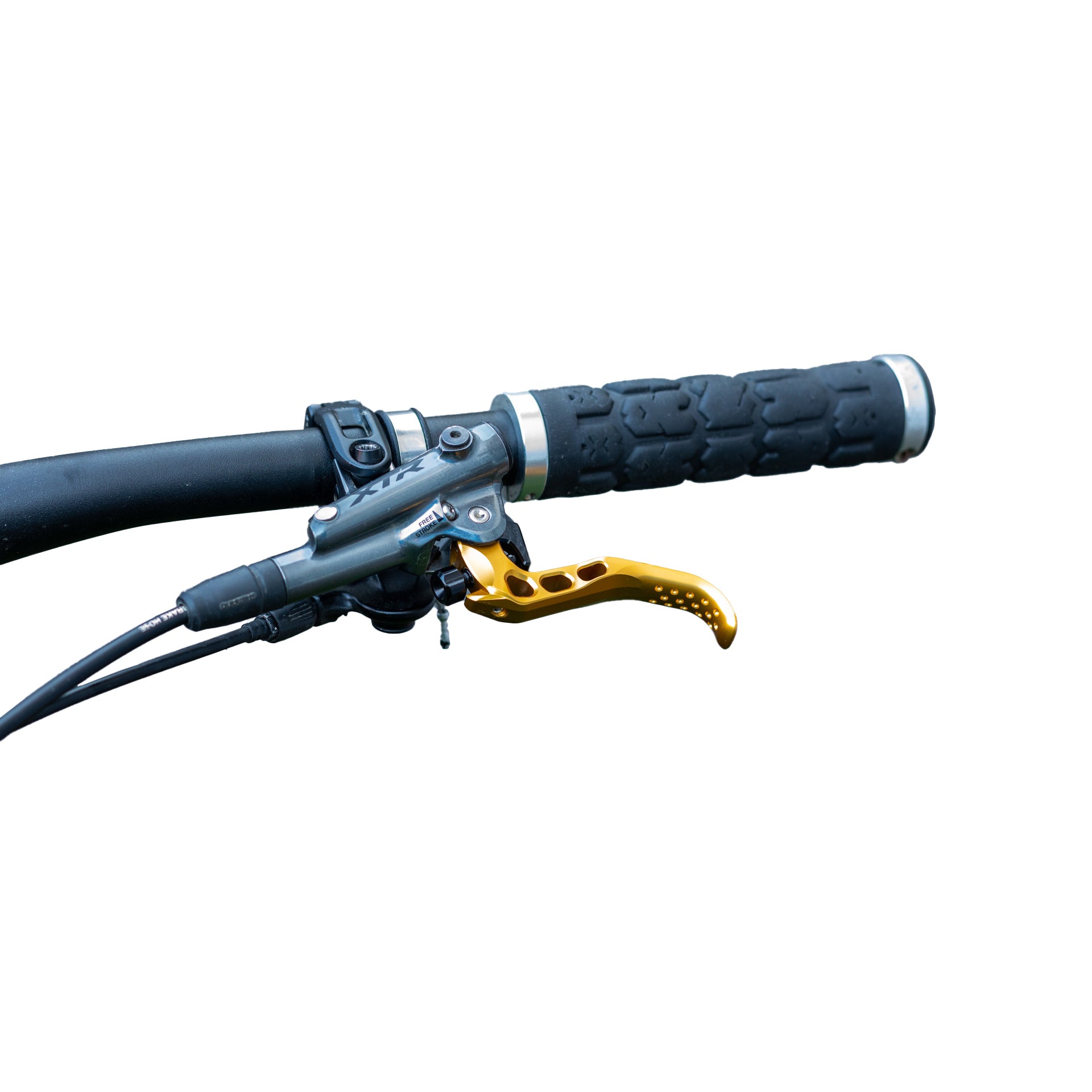 OAK Components SH Brake Lever Blade, 2 Piece Kit, Shimano, Gold-0