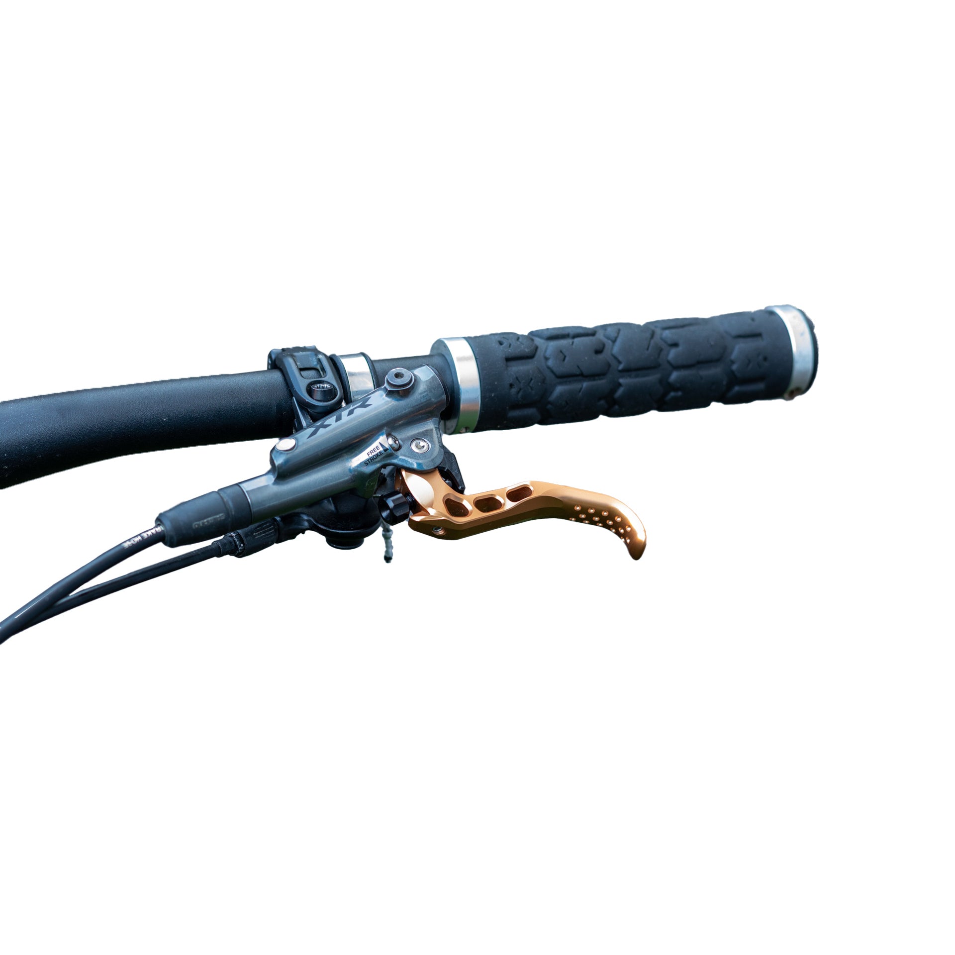 OAK Components SH Brake Lever Blade, 2 Piece Kit, Shimano, Kashgold-0