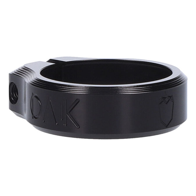 OAK Components Orbit Seatpost Clamp, 36.4mm, Black-0