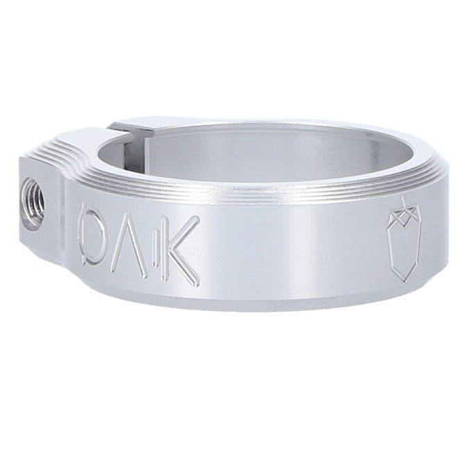 OAK Components Orbit Seatpost Clamp, 38.5mm, Raw-0