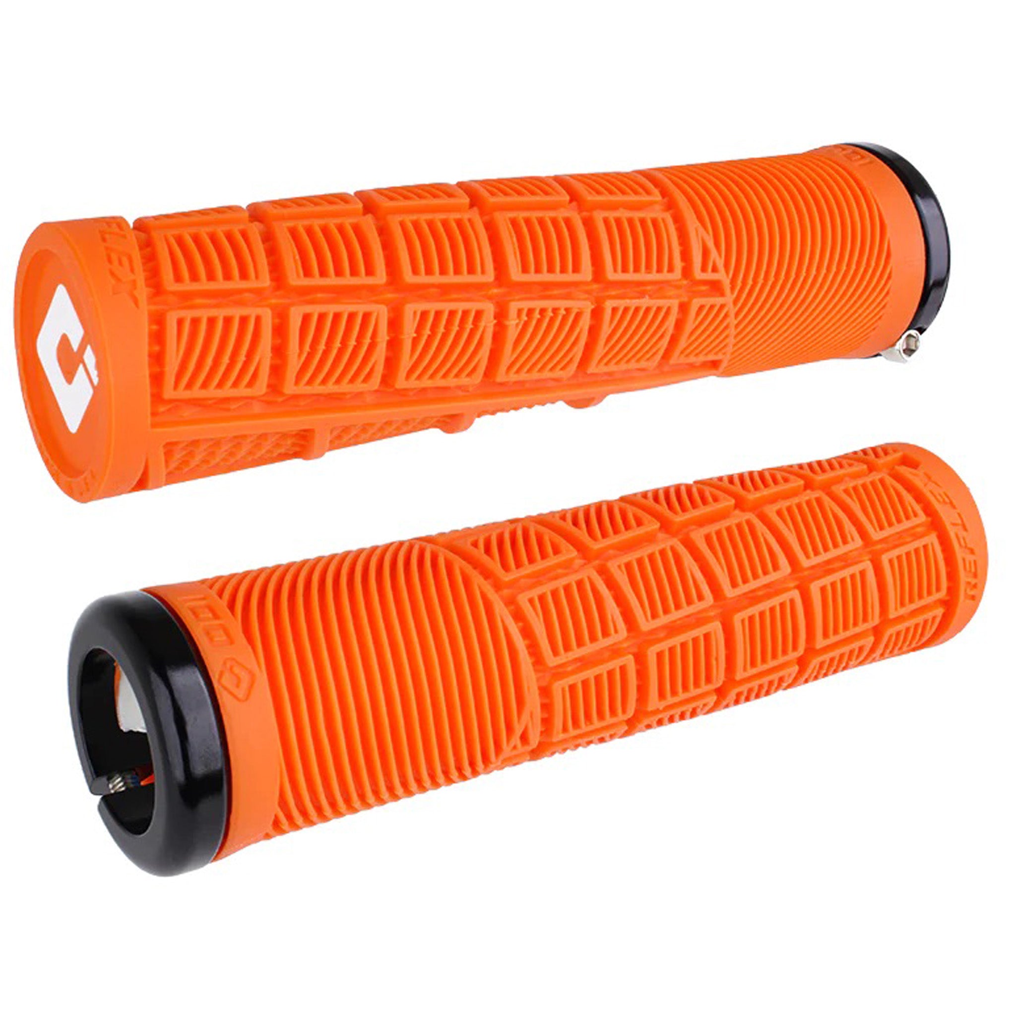 ODI Lock-On MTB, Reflex Grip - Orange/Black-0