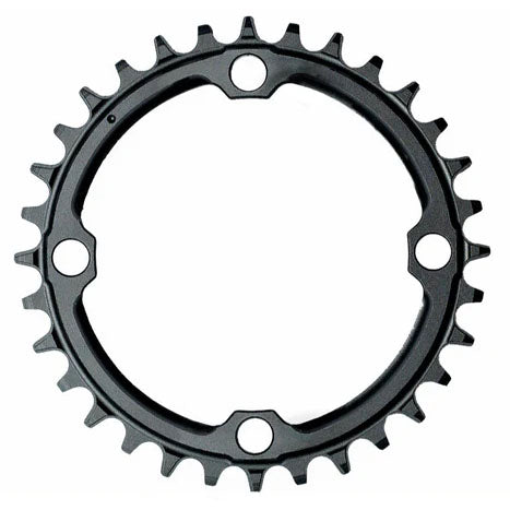 Ochain Chainring Base, 36t + Nuts, Black-0