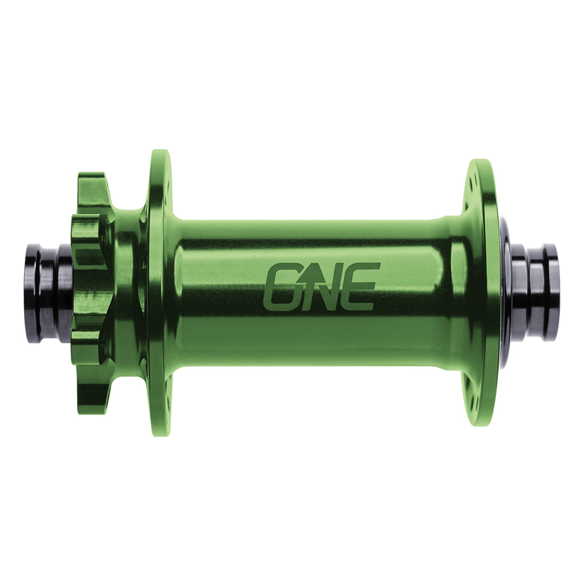 OneUp Components 6B-Disc Front Hub, 15x110mm, 32h, Dark Green-0