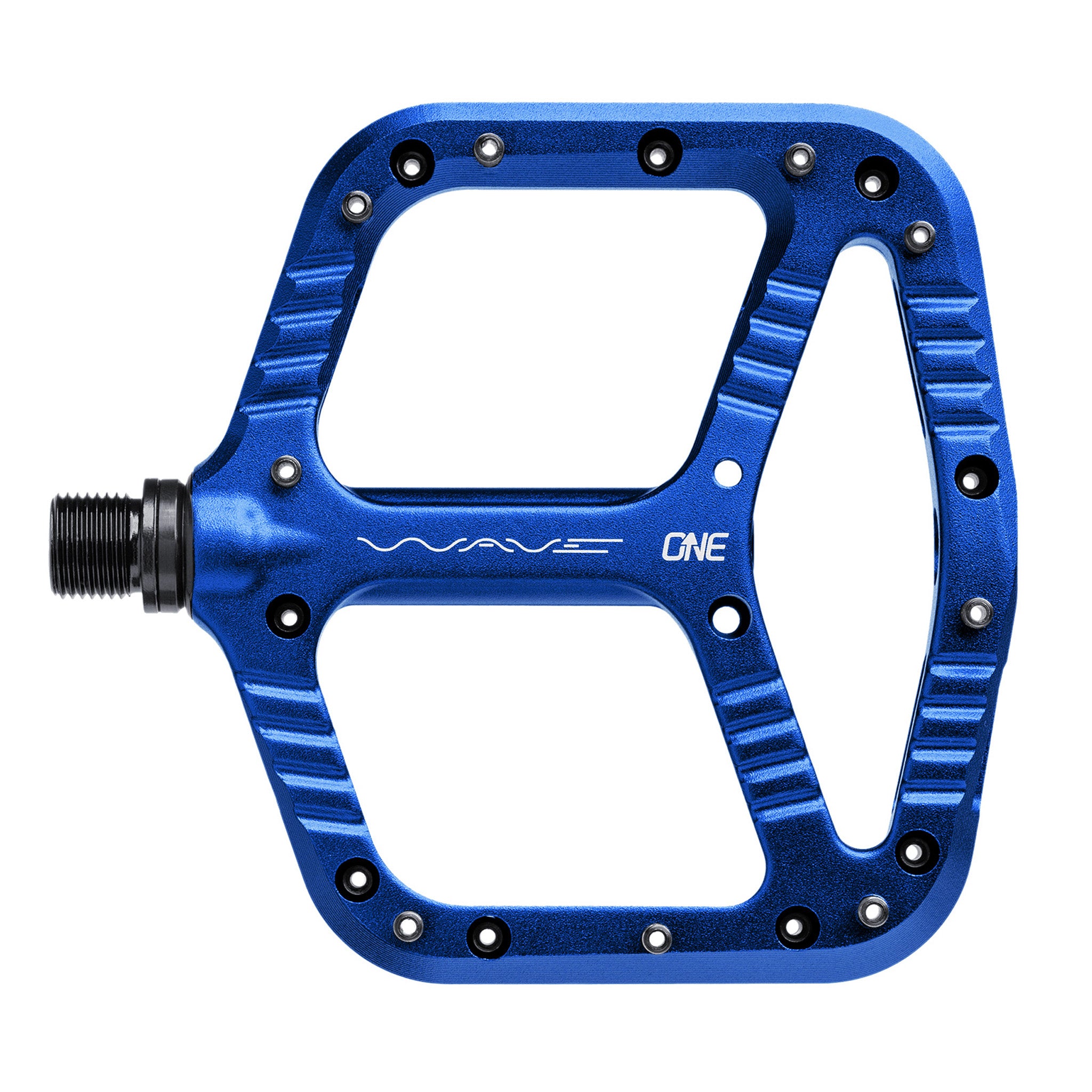 OneUp Components Wave Platform Pedals, Dark Blue-0
