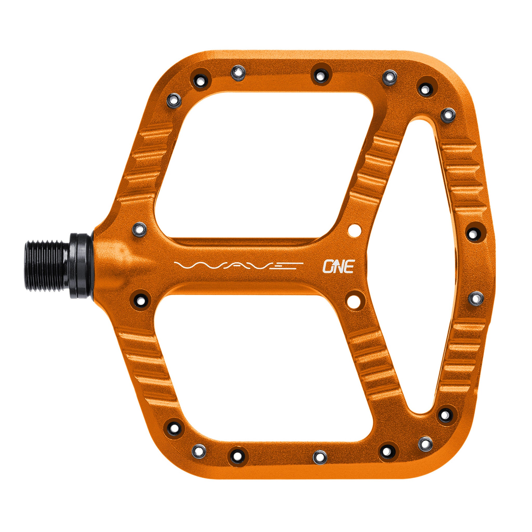 OneUp Components Wave Platform Pedals, Orange-0