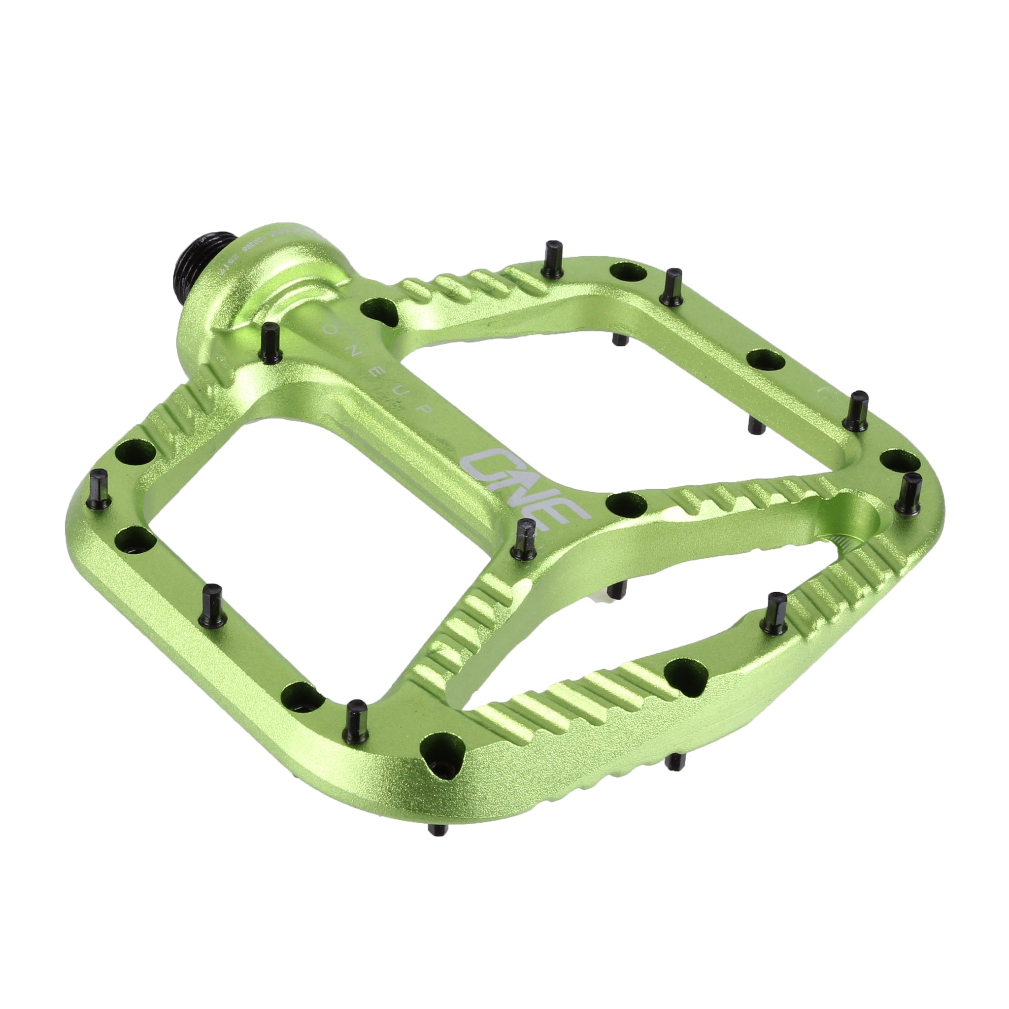 OneUp Components Aluminum Platform Pedals, Green-0