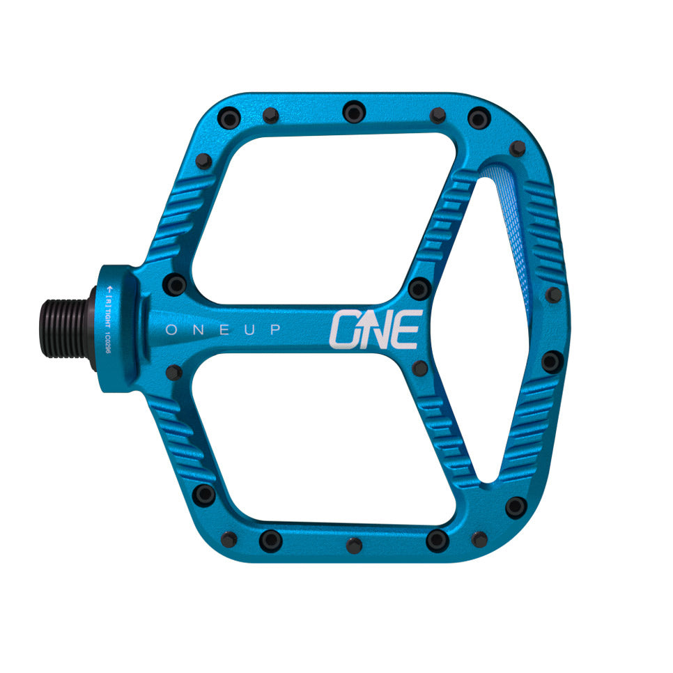 OneUp Components Aluminum Platform Pedals, Blue-0