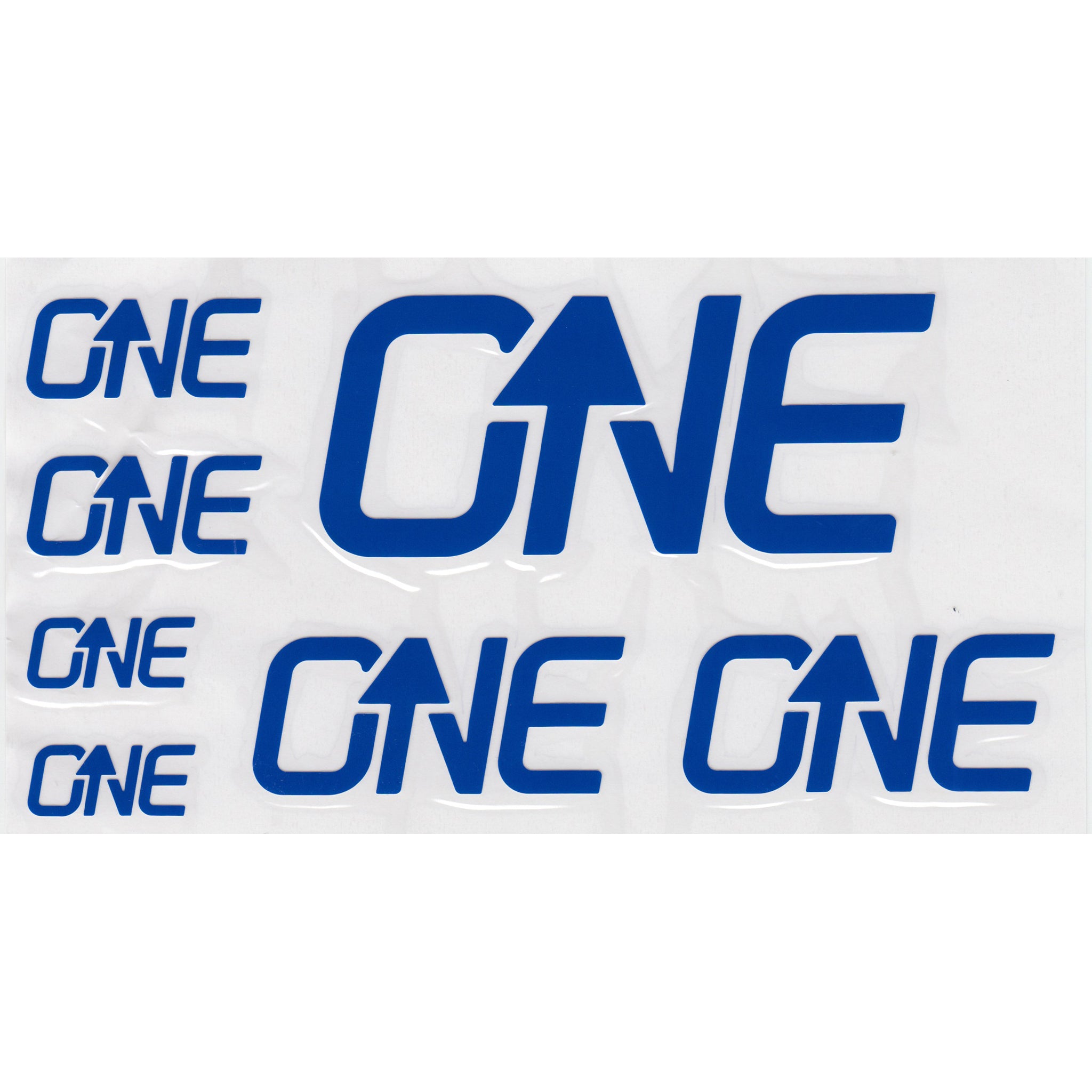 OneUp Components Riser Bar Decal Kit, Blue-0