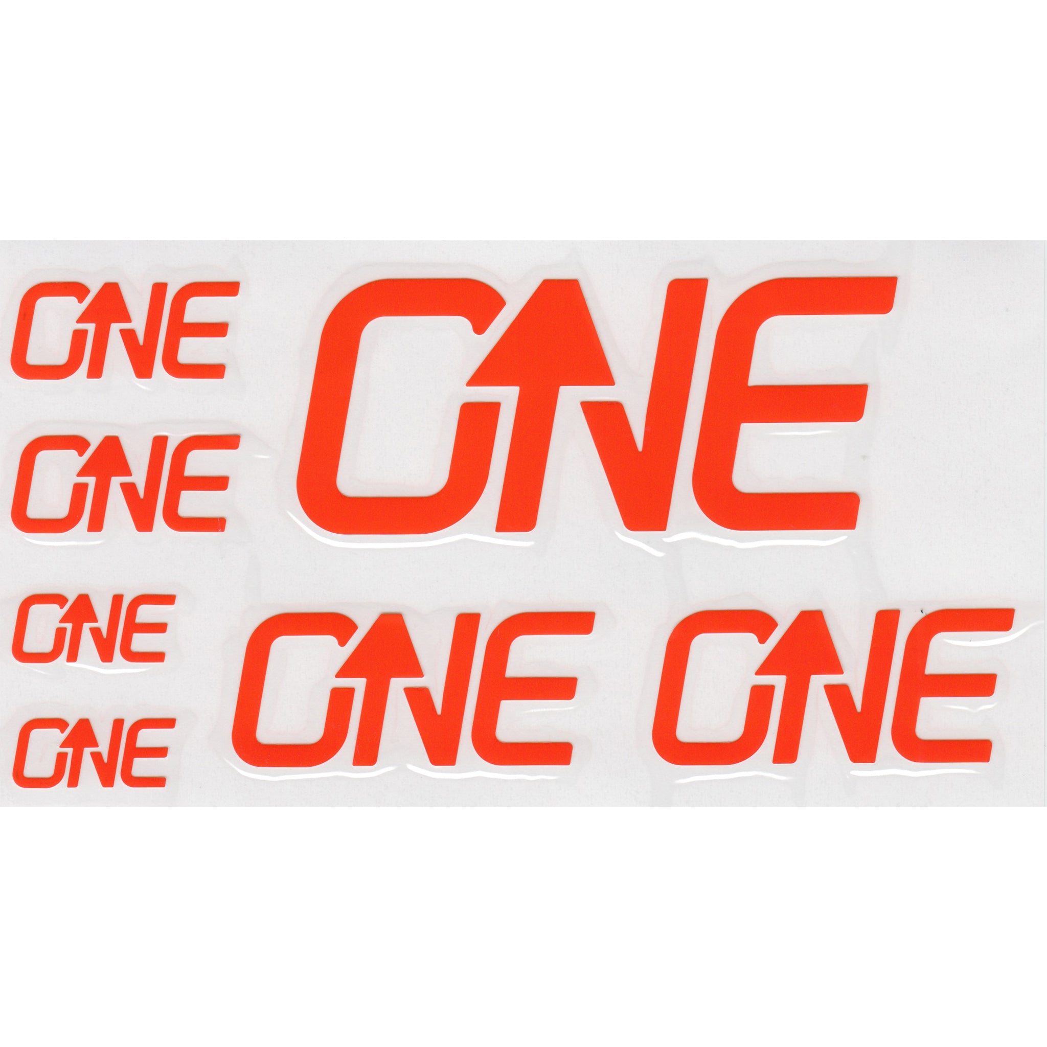 OneUp Components Riser Bar Decal Kit, Orange-0