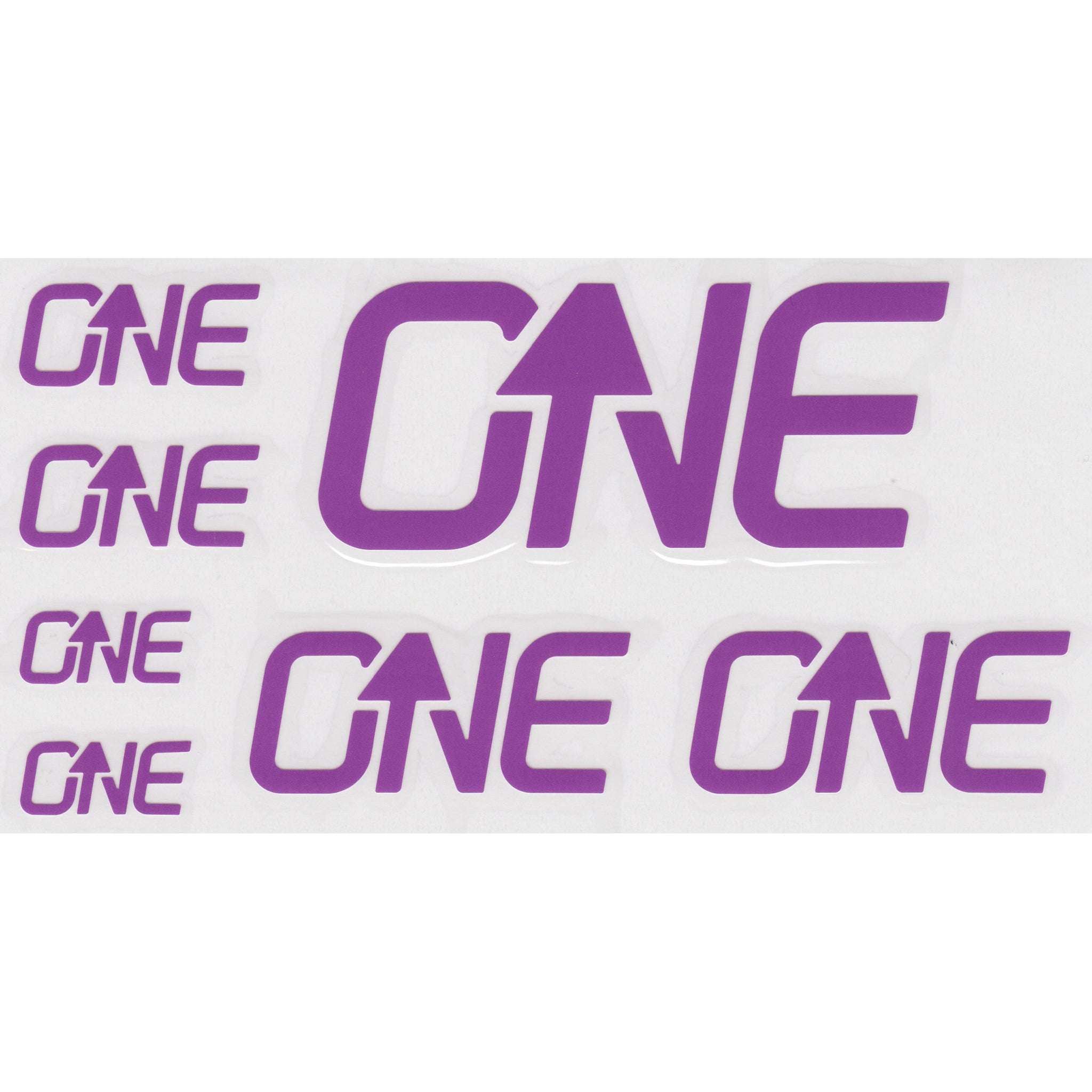 OneUp Components Riser Bar Decal Kit, Purple-0