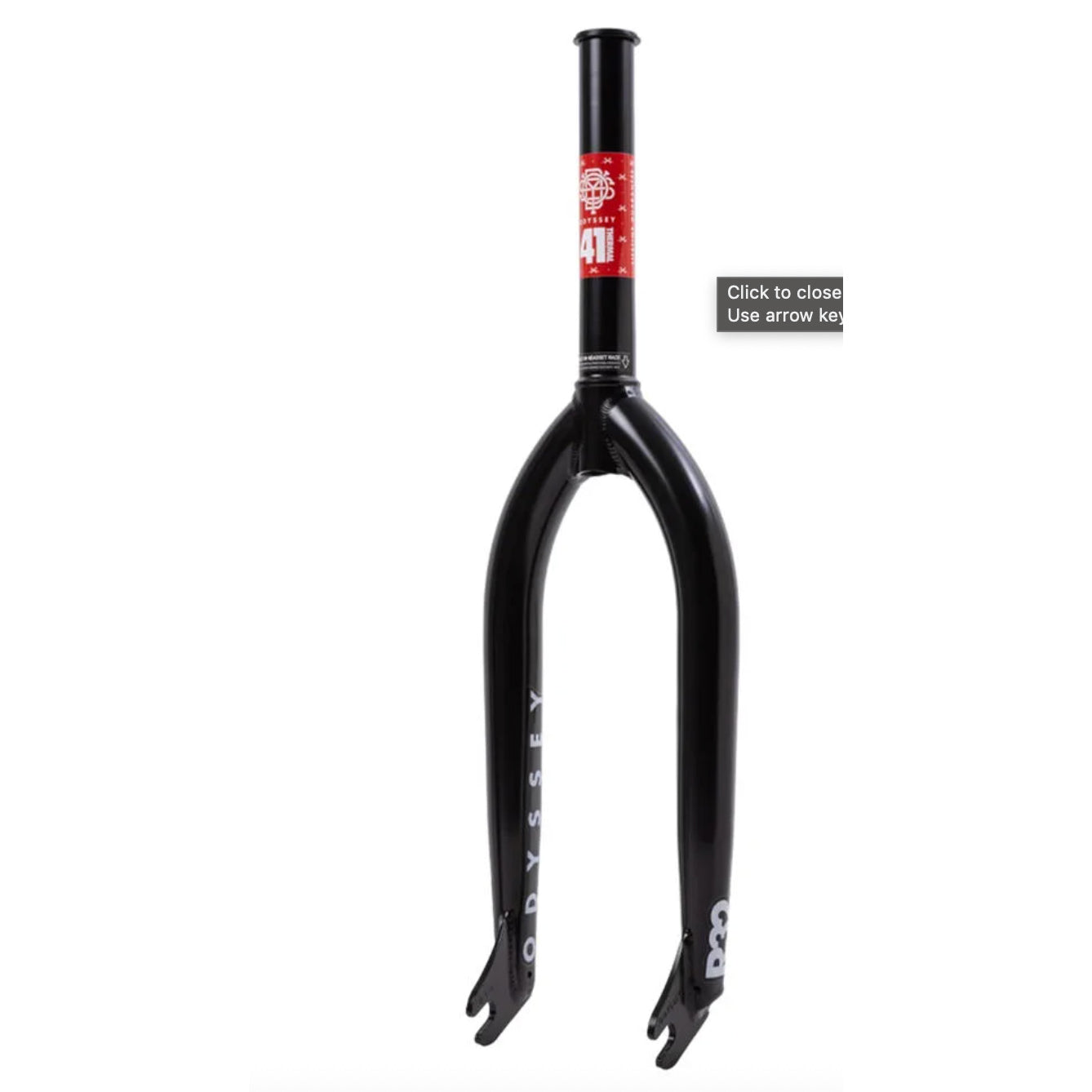 Odyssey R32 Fork, Black-0