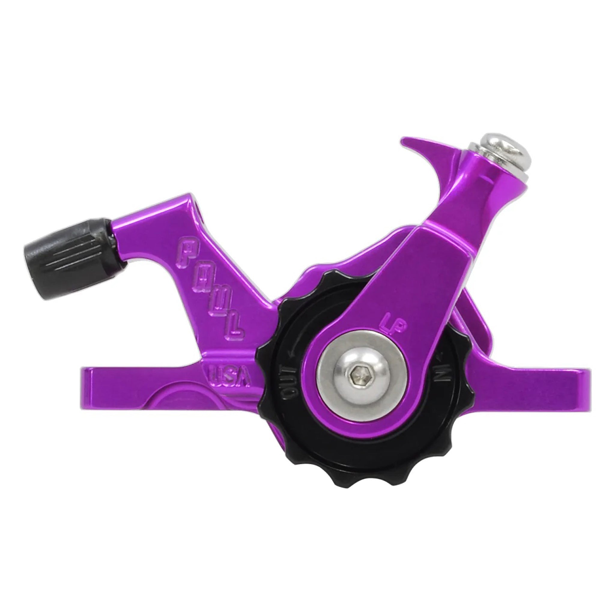 Paul Components Klamper Disc Brake Caliper, Short-Pull, Purple/Black-0