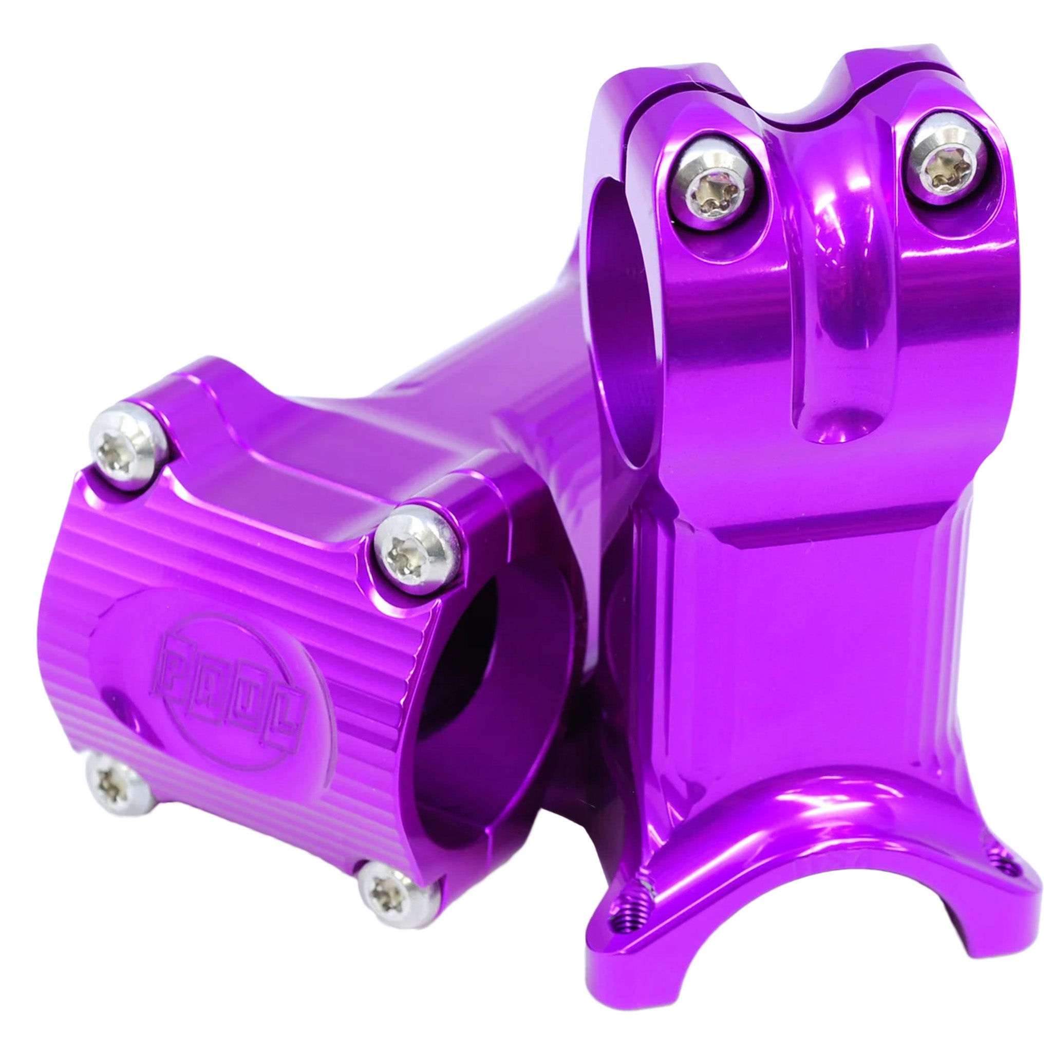 Paul Components Boxcar Stem, (31.8) 0d x 35mm, Purple-0