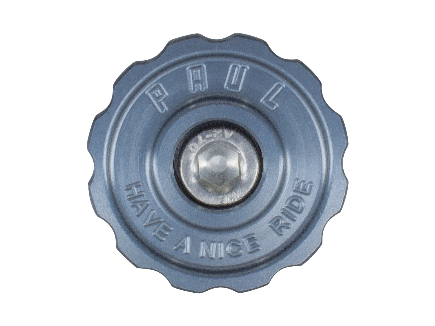 Paul Components Aluminum Top Cap, Pewter-0