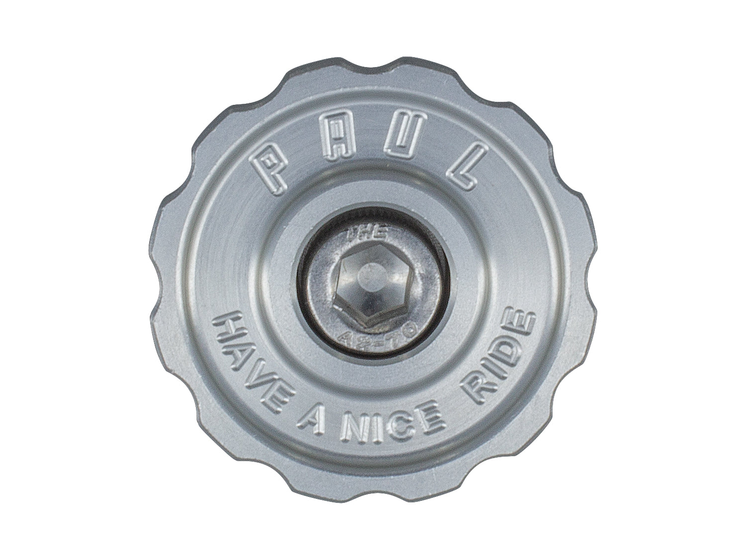 Paul Components Aluminum Top Cap, Silver-0