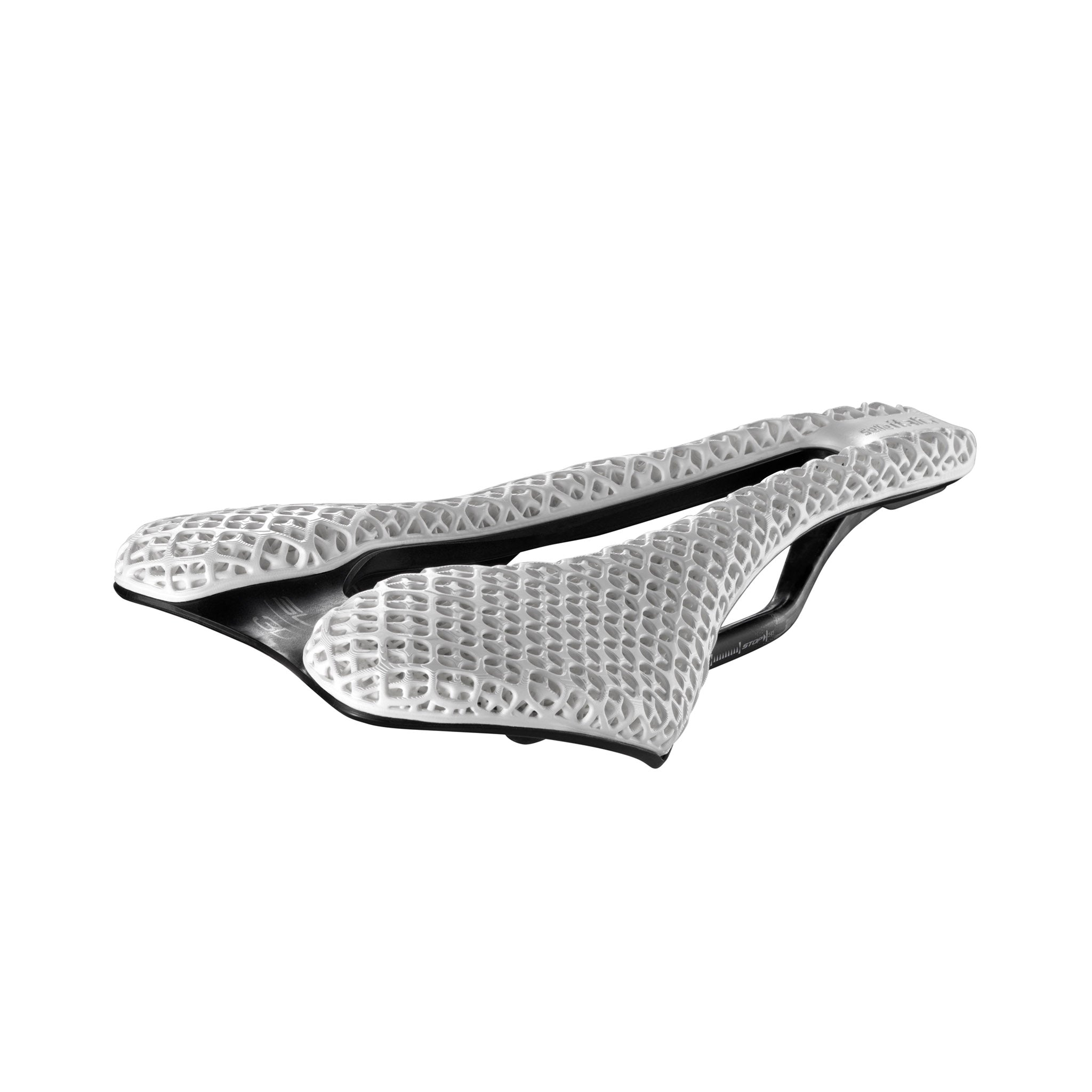 Selle Italia SLR Boost 3D Kit Superflow S3, Carbon, White, 3D Print-0