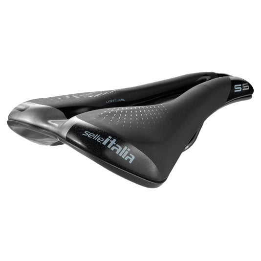Selle Italia S 5 Lady Superflow, L3, FeC Alloy - Black-0