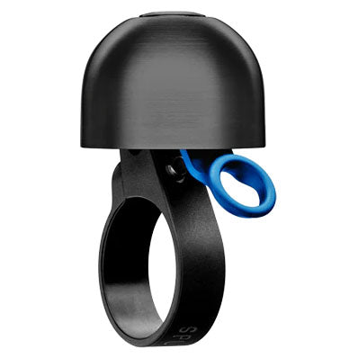 Spurcycle Compact Bell, 22.2mm, Black/Blue-0