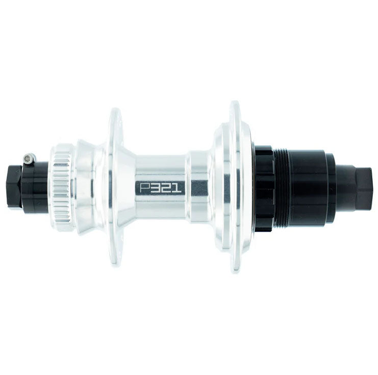 Project 321 RG3 Road XDR Center Lock Rear Hub, 28h, 12x142, Silver-0