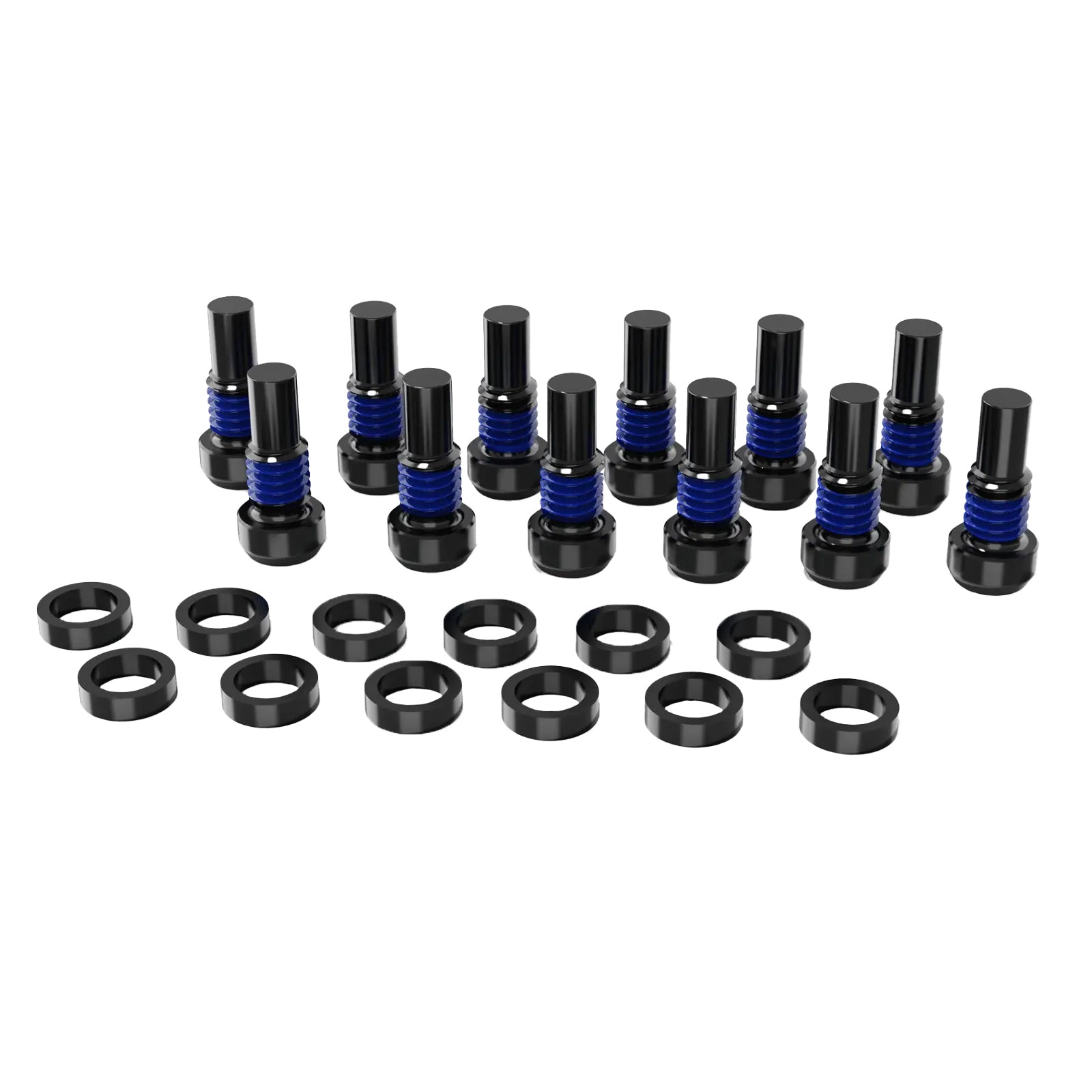 Praxis Works Brodium Smooth Pedal Pin Kit, 12/count-0