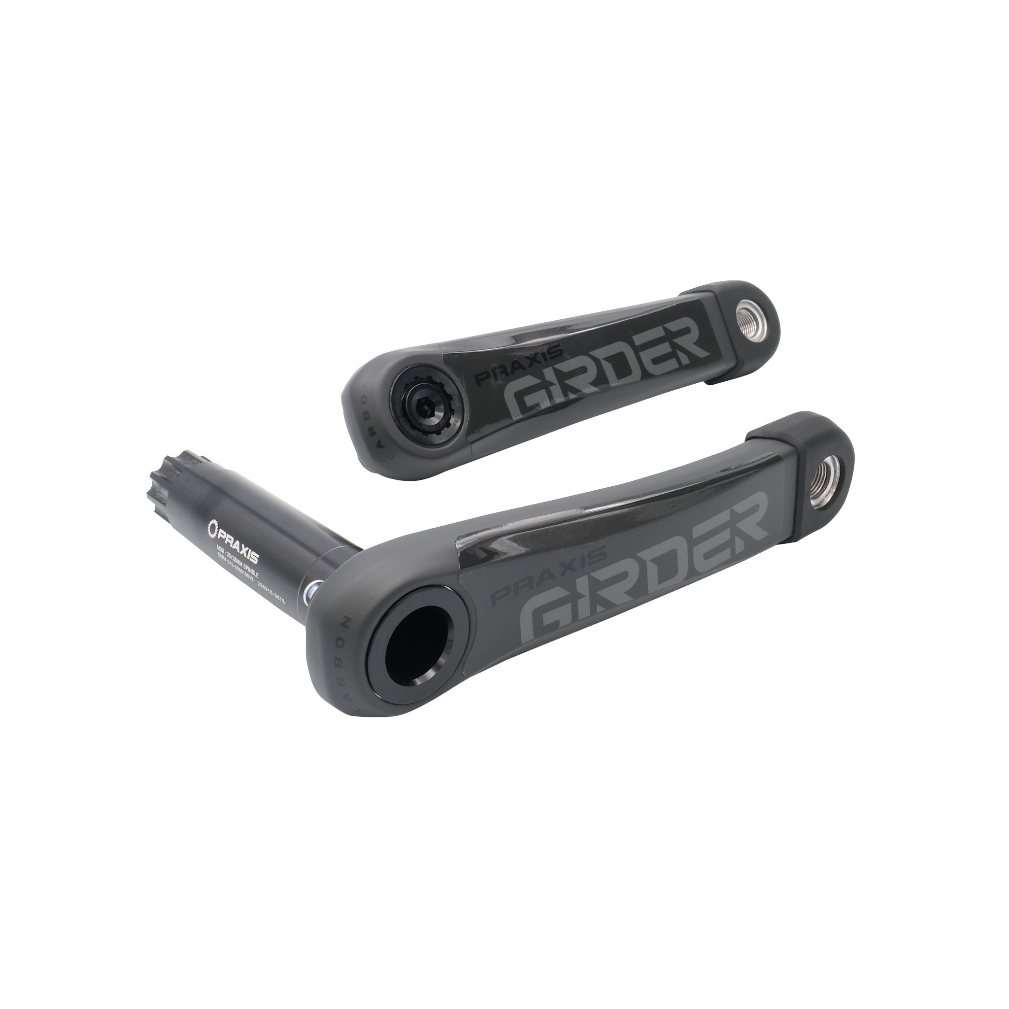 Praxis Works Girder Carbon G2 cranks, 165mm  NLS-0