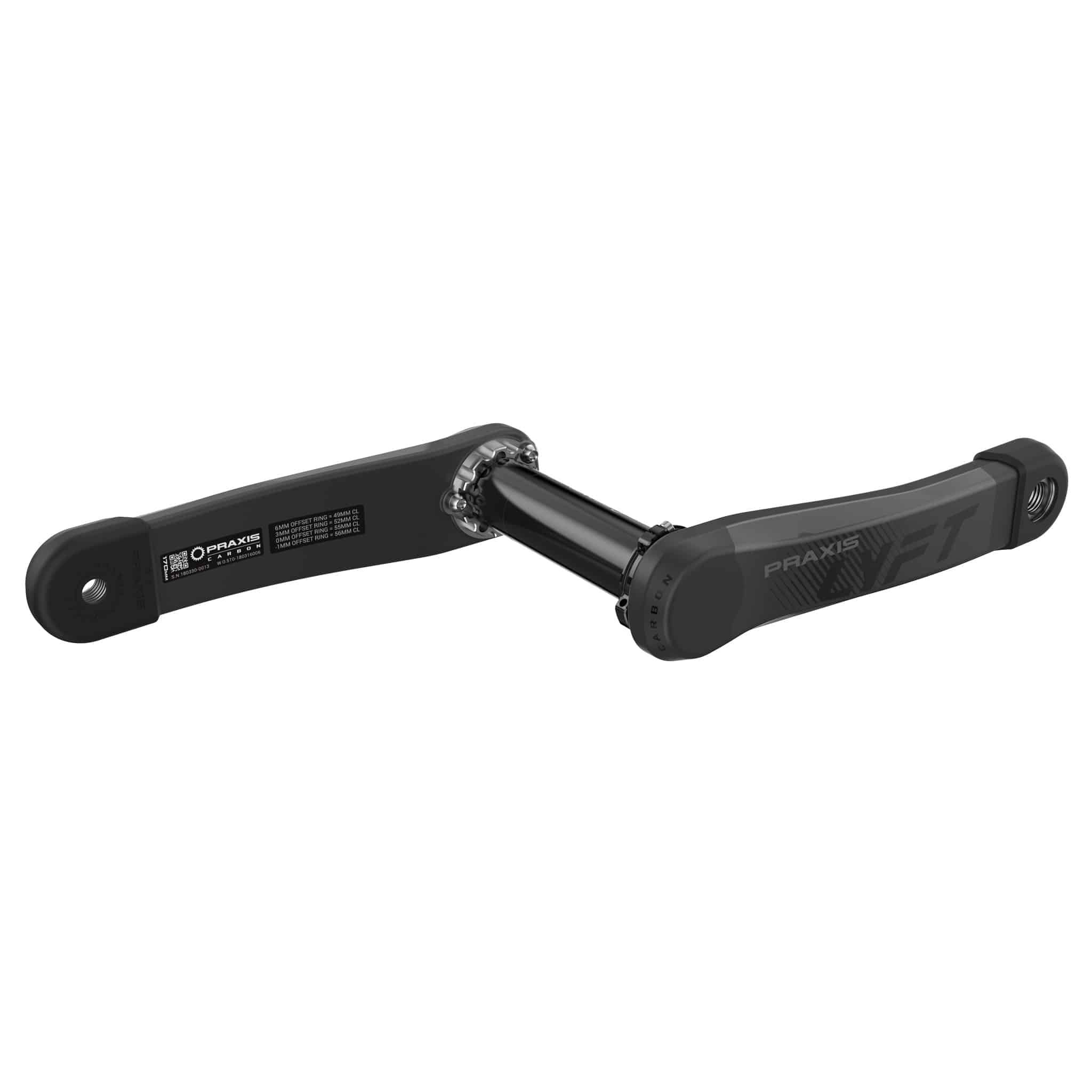 Praxis Works Lyft Carbon G2 cranks, 165mm-0