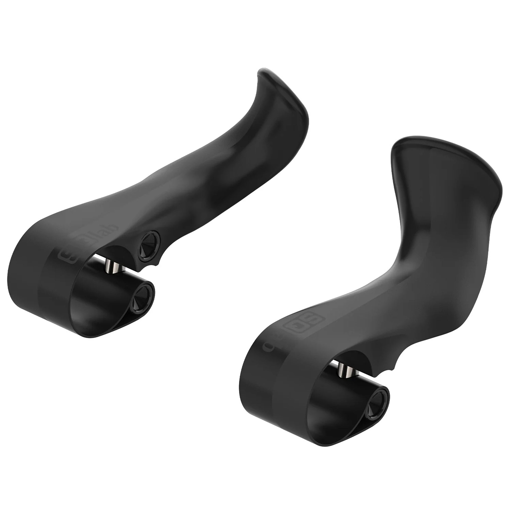 SQlab Inner Bar Ends, 411 R Carbon,  Black/Black-0