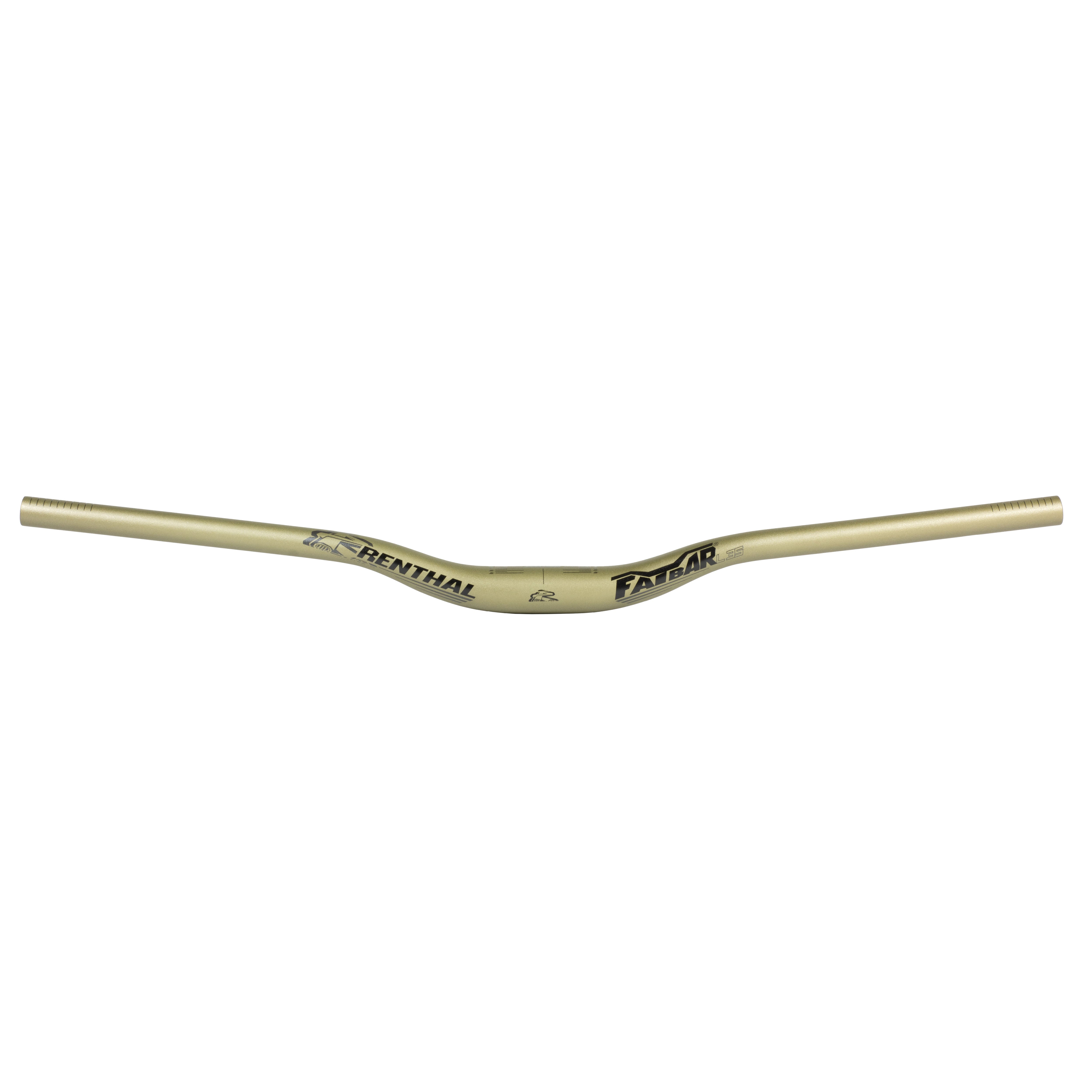 Renthal Fatbar Lite V3 35 Riser Bar, 30mm/760mm, AluGold-0