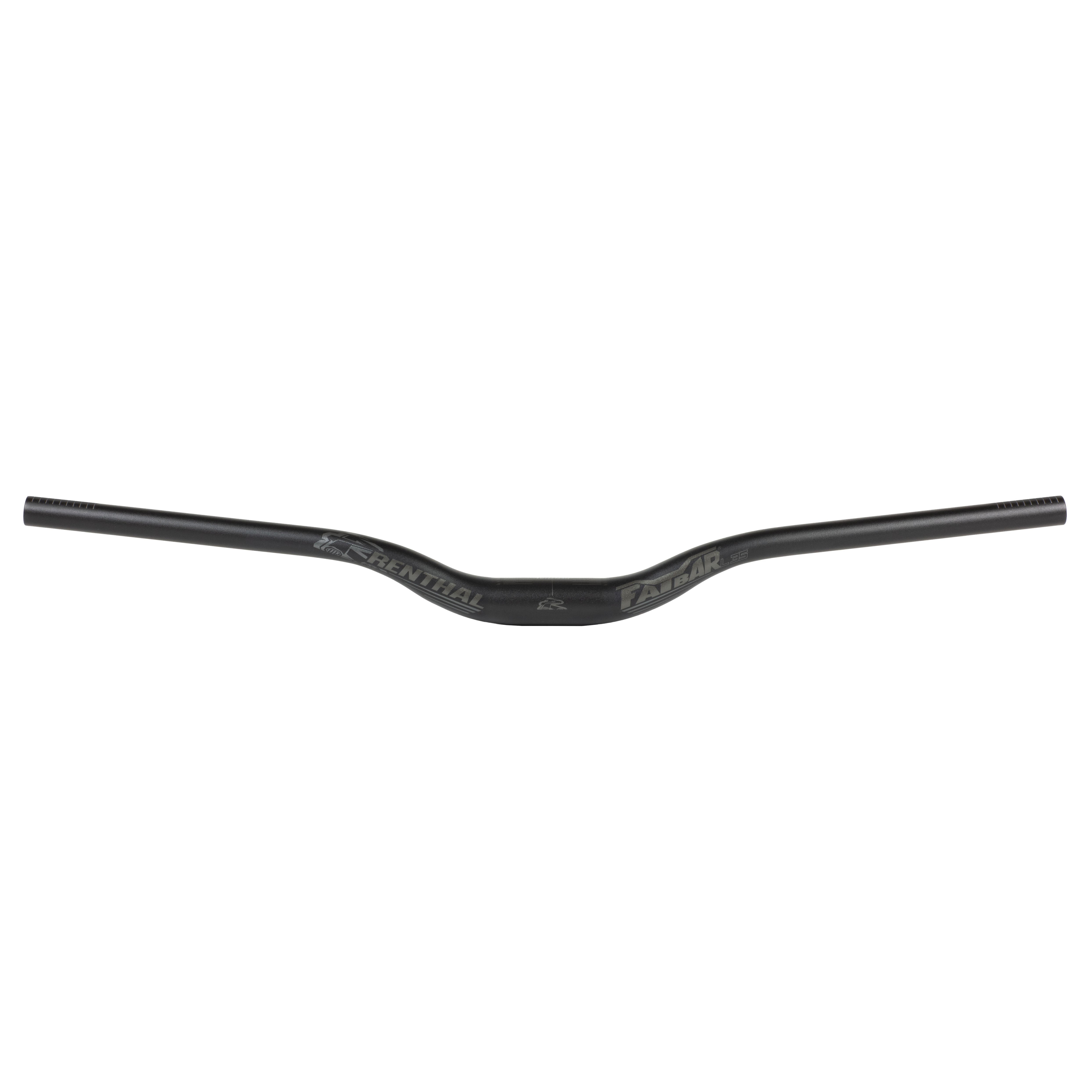 Renthal Fatbar Lite V3 35 Riser Bar, 40mm/760mm, Black-0