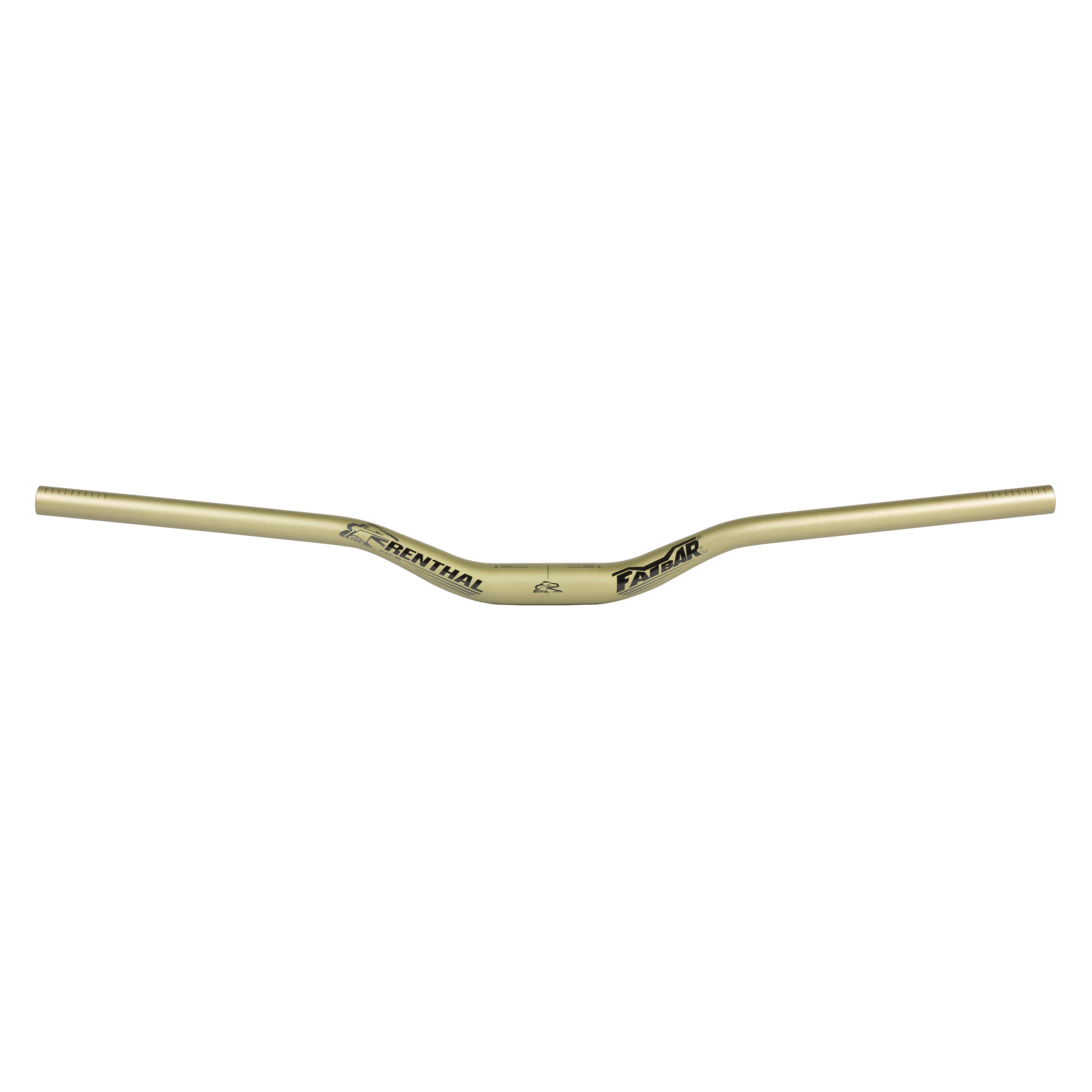 Renthal Fatbar Lite V3 Riser Bar, 40mm/760mm, AluGold-0