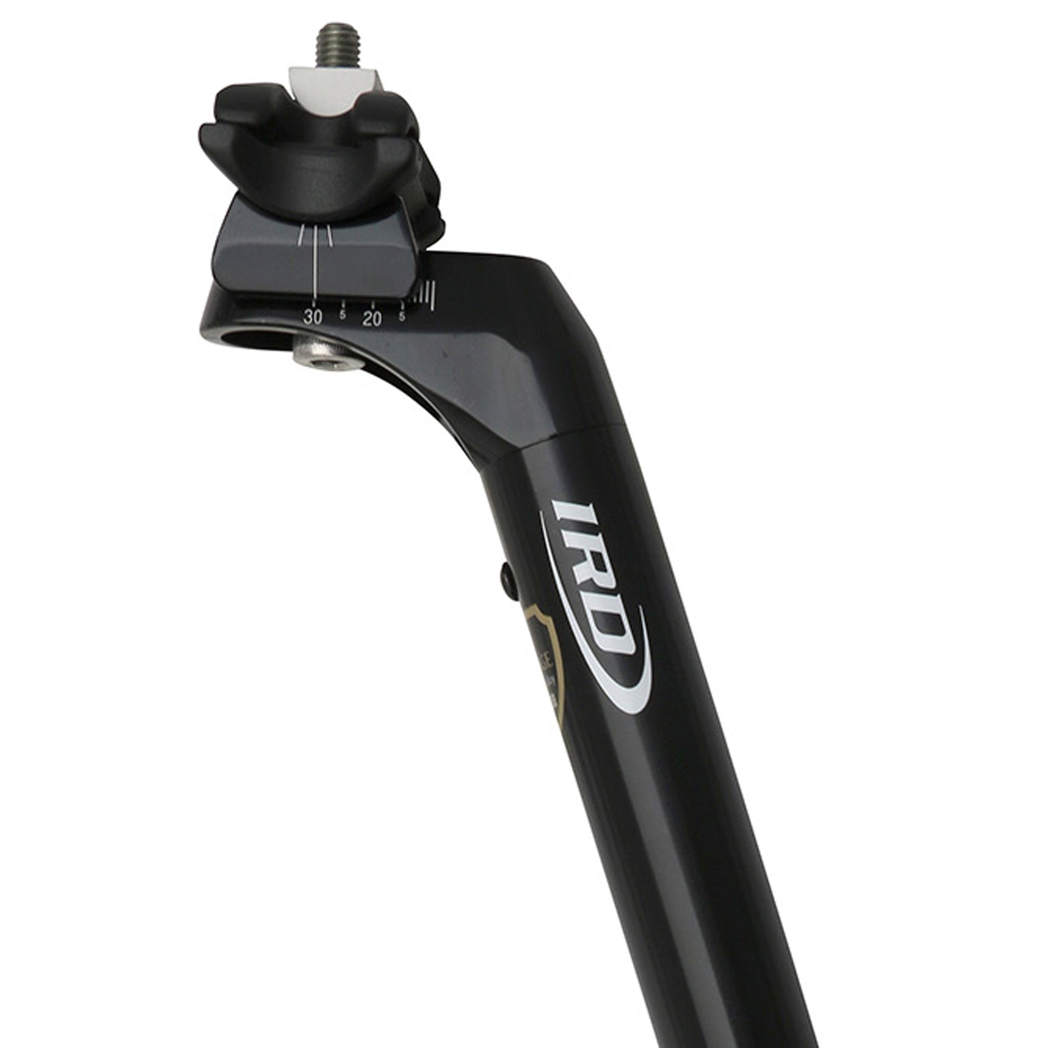 Interloc Racing Design Wayback Compact Seatpost, 27.2 x 300mm - Black-0